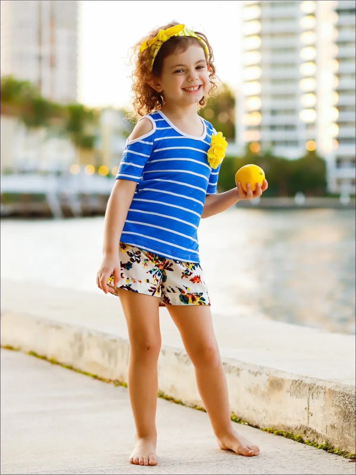 Chill Vibes Cuffed Short Set - Image 4