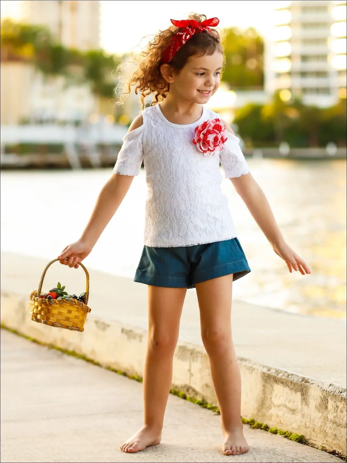 Chill Vibes Cuffed Short Set - Image 5