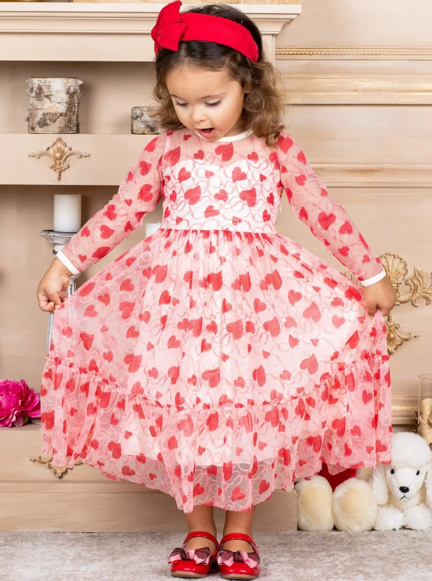 My Lovely Valentine Lace Dress - Image 3