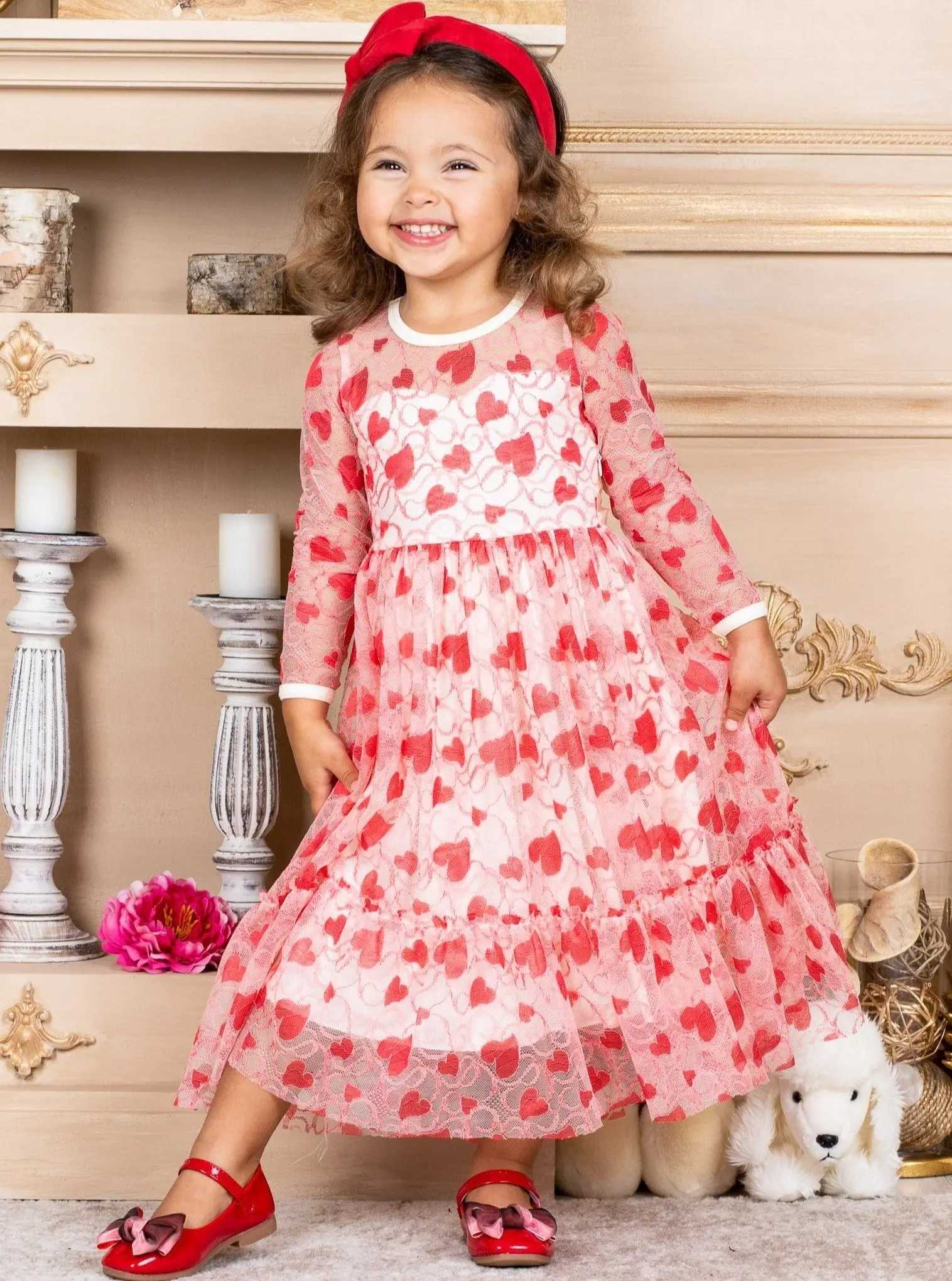 My Lovely Valentine Lace Dress - Image 5