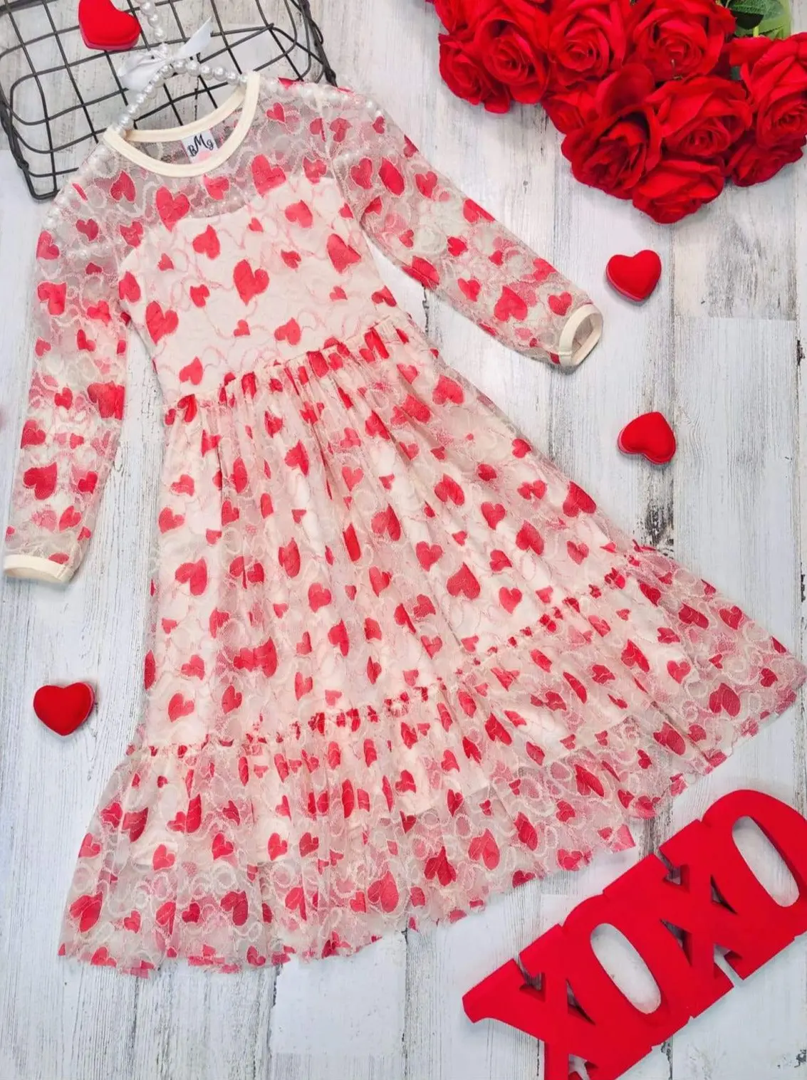 My Lovely Valentine Lace Dress - Image 7