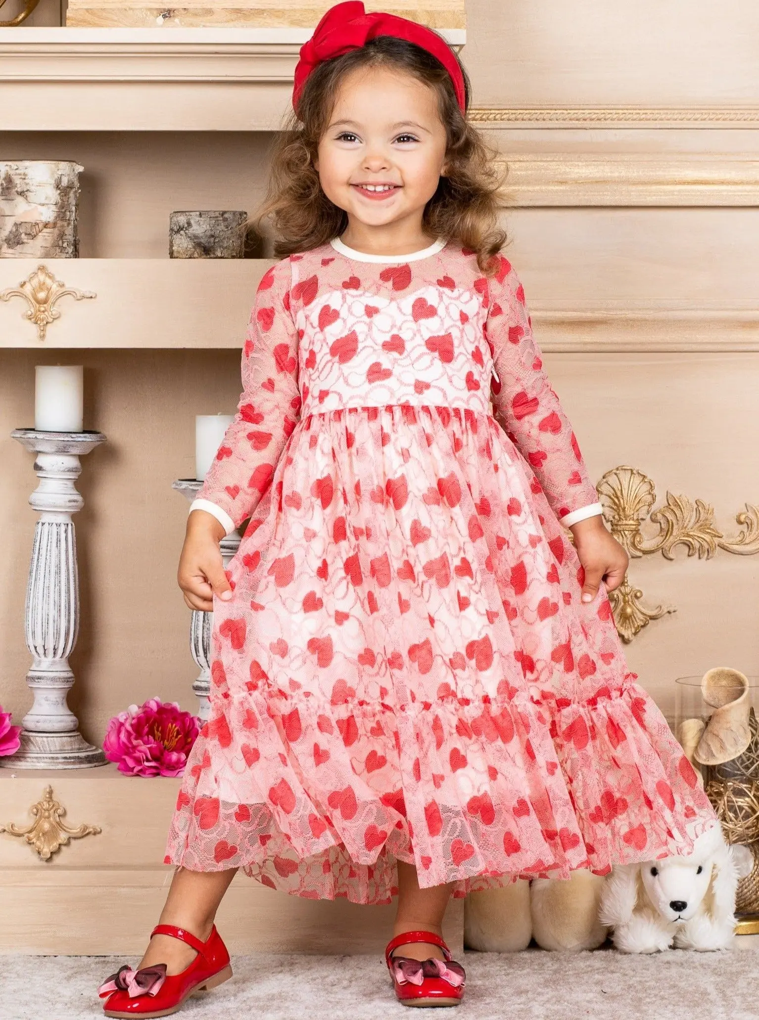 My Lovely Valentine Lace Dress - Image 9