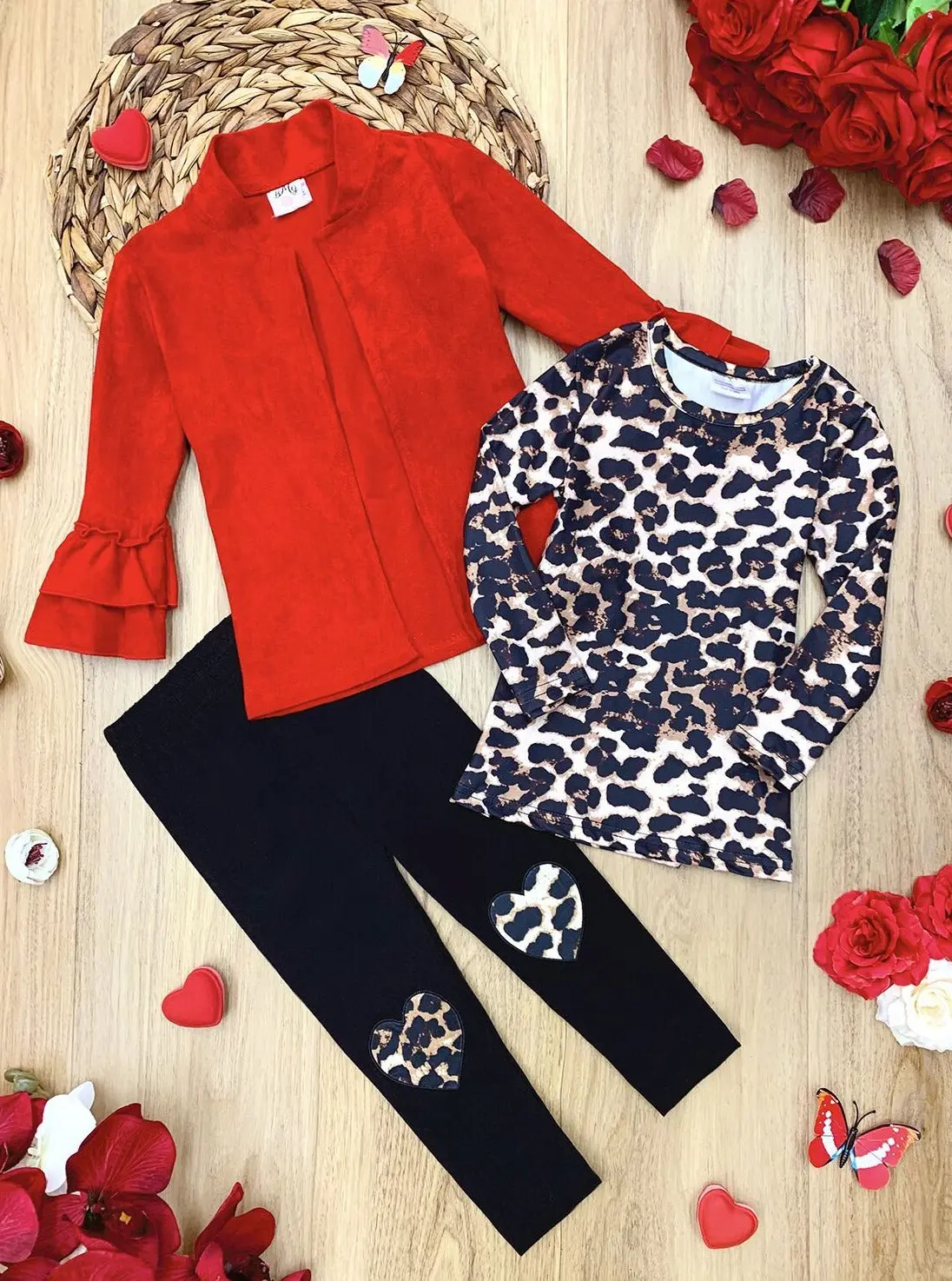 Making Boss Moves Leopard Top, Leggings and Jacket Set - Image 10