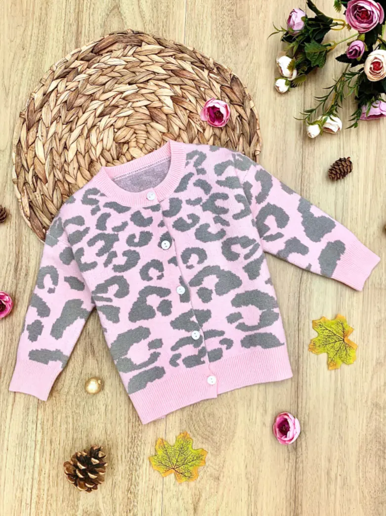 Leopard Lovely Button Down Cardigan - Image 4