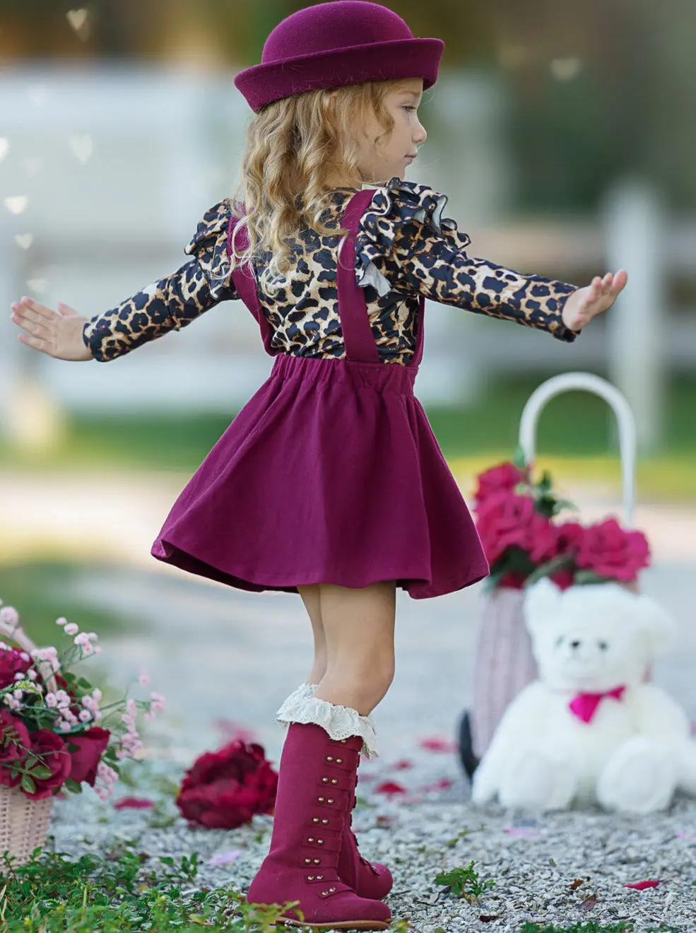 Wild Love Suspender Skirt Set - Image 3