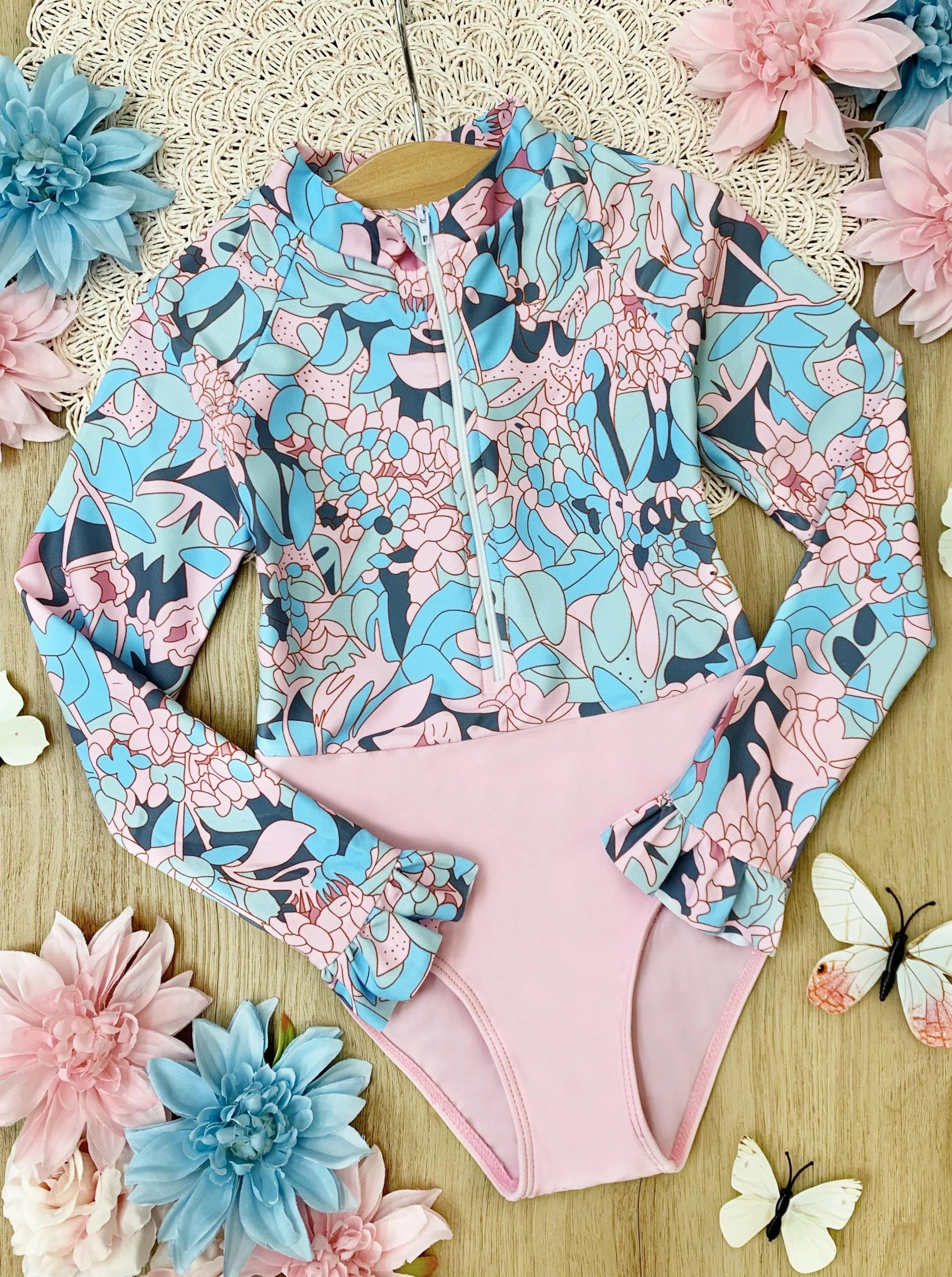 More Swim Rash Guard One Piece Swimsuit - Image 3