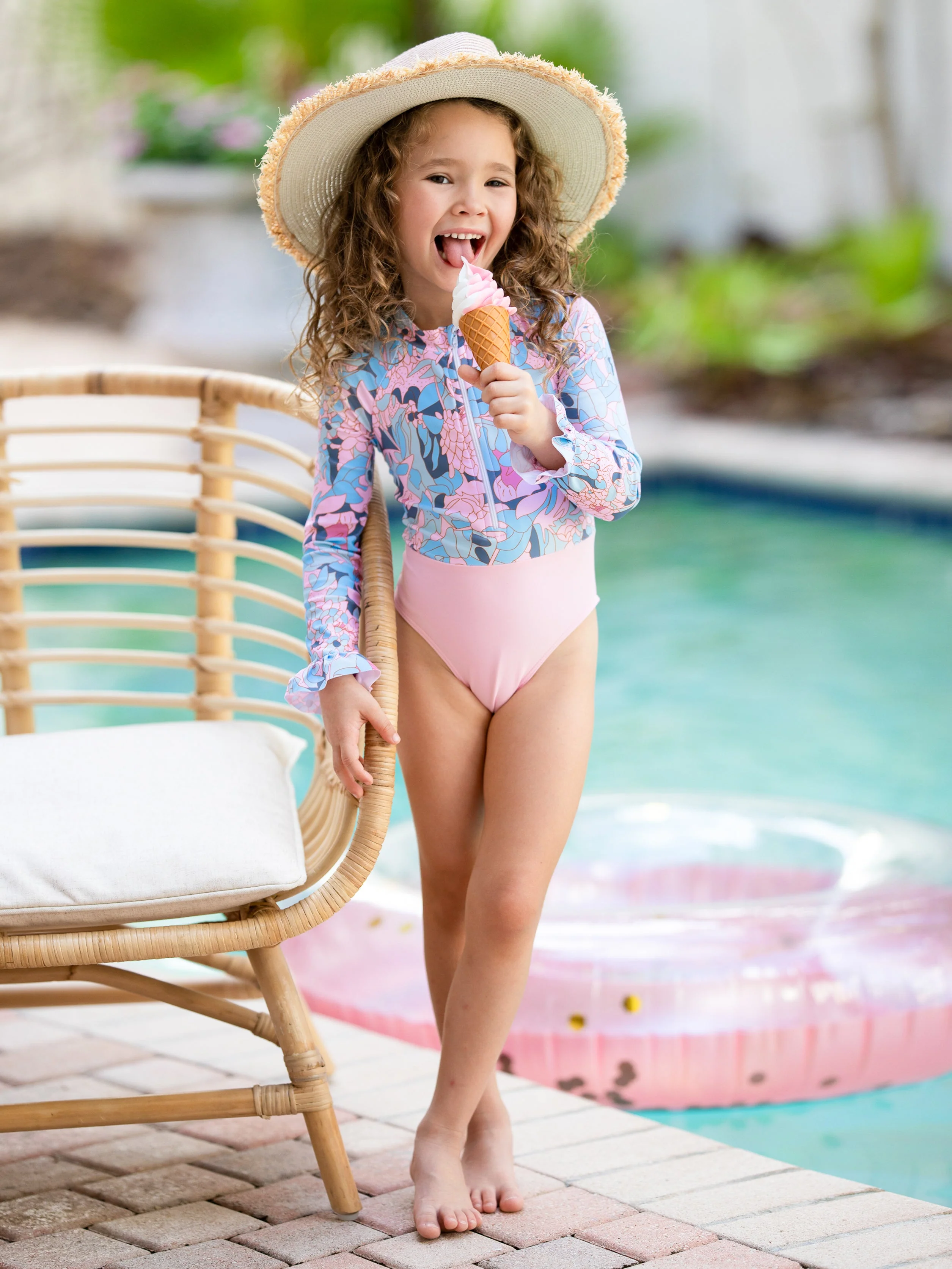More Swim Rash Guard One Piece Swimsuit - Image 5