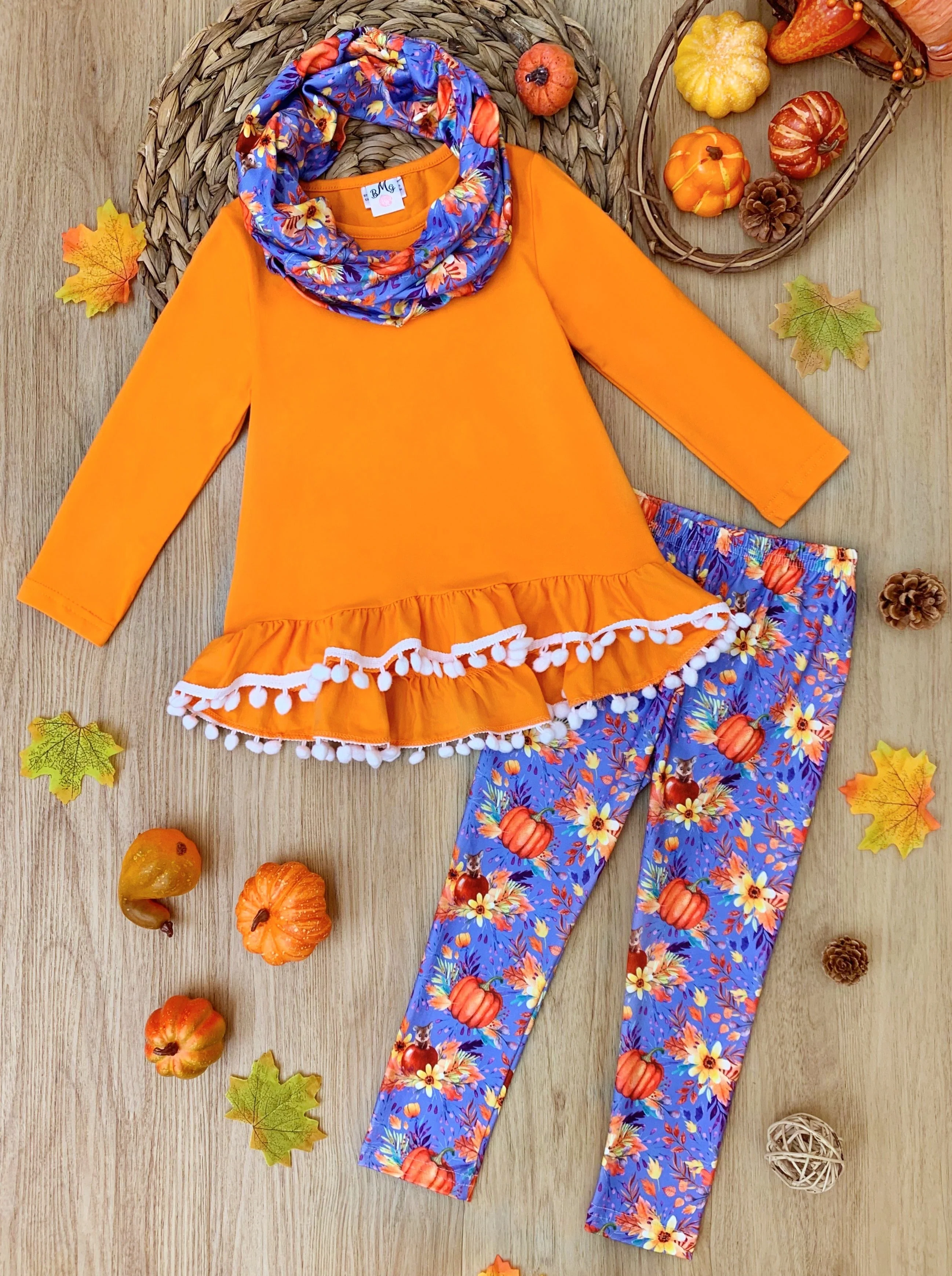 Carve Out Some Fun Tunic, Legging and Scarf Set - Image 4