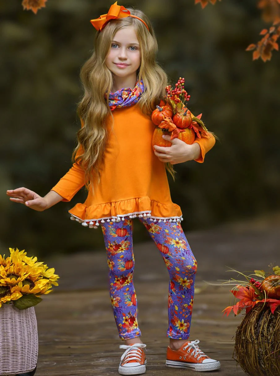 Carve Out Some Fun Tunic, Legging and Scarf Set - Image 6
