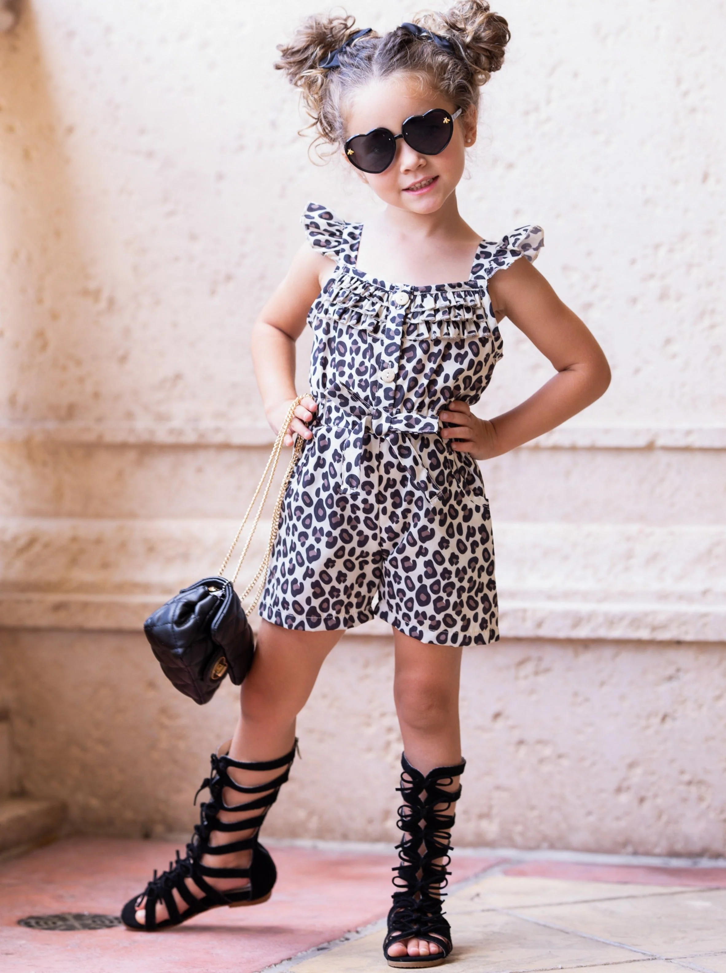Off To Play Ruffle Romper - Image 4