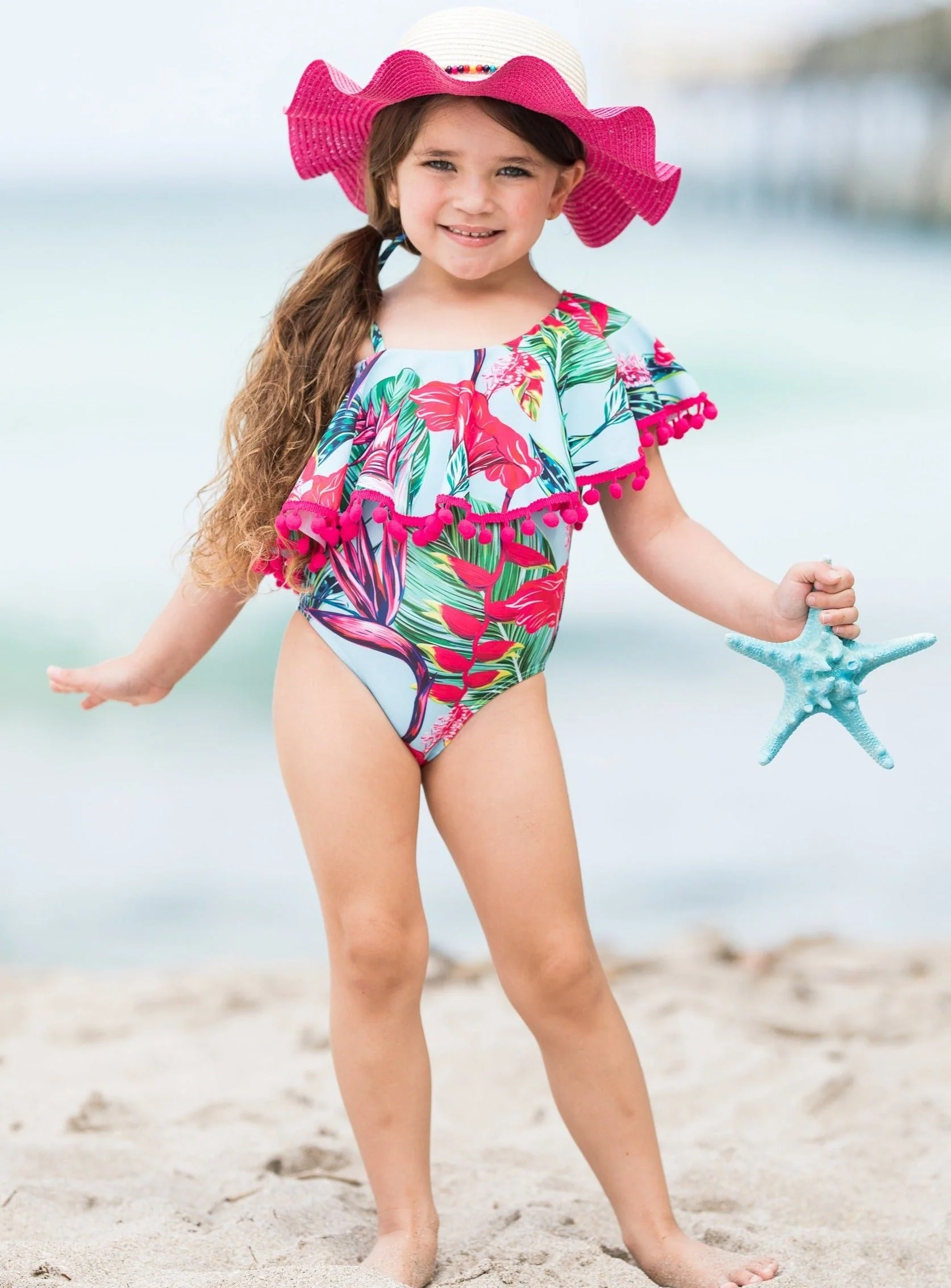 Let's Get Tropical One Piece Swimsuit - Image 4