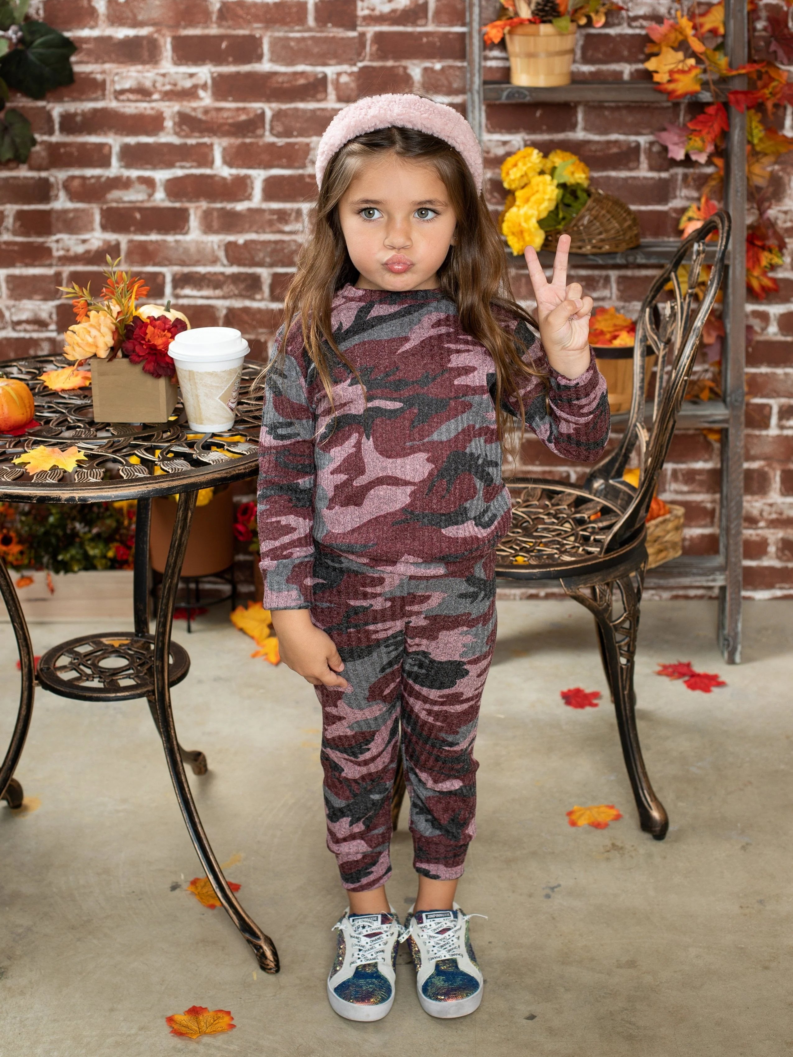 Hide and Seek Camo Jogger Set - Image 4