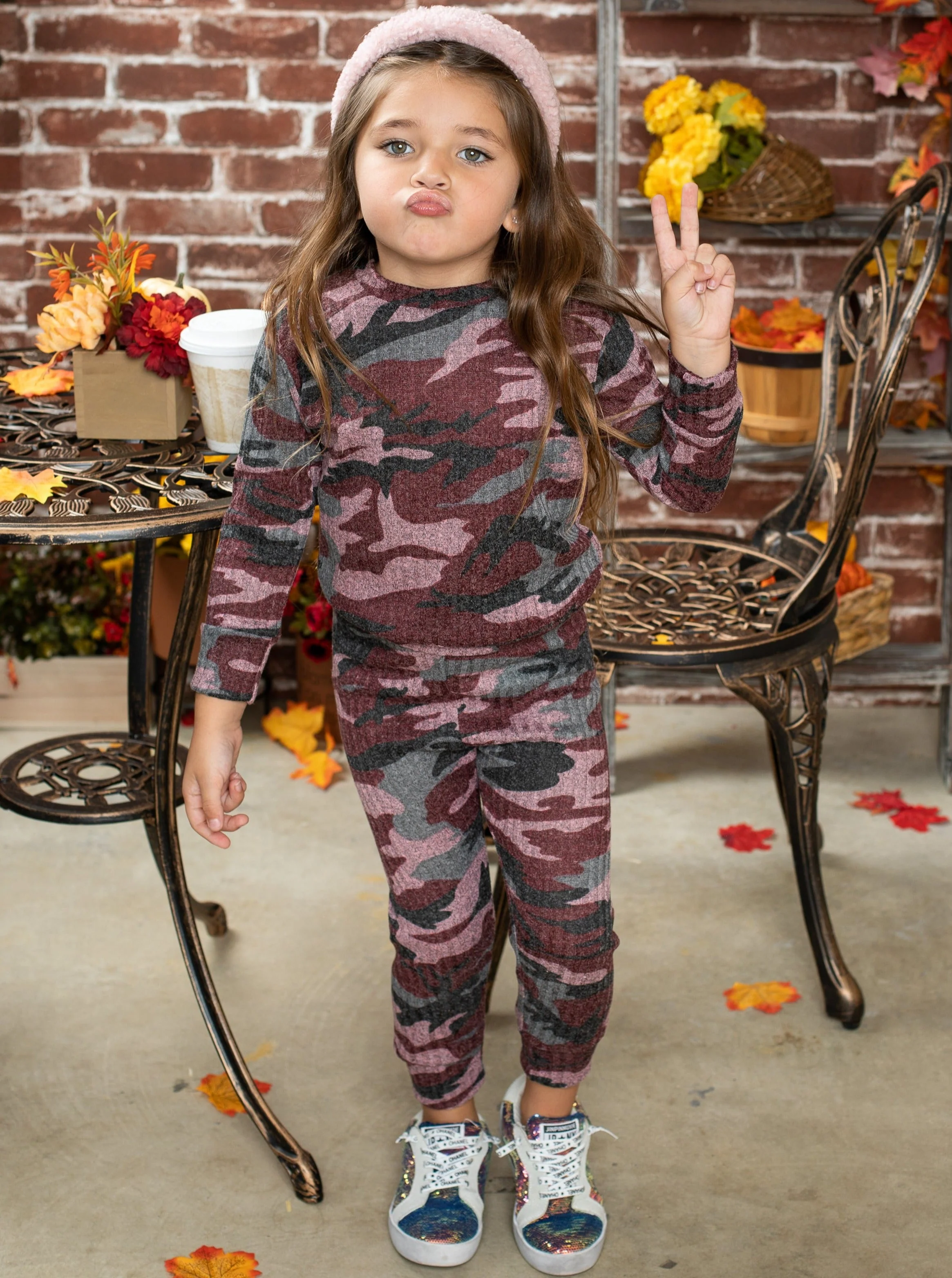Hide and Seek Camo Jogger Set - Image 5