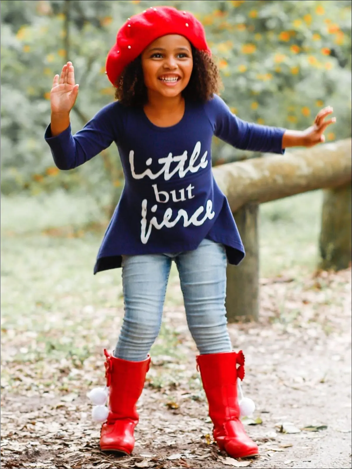 Little But Fierce Hi-Lo Statement Top - Image 2