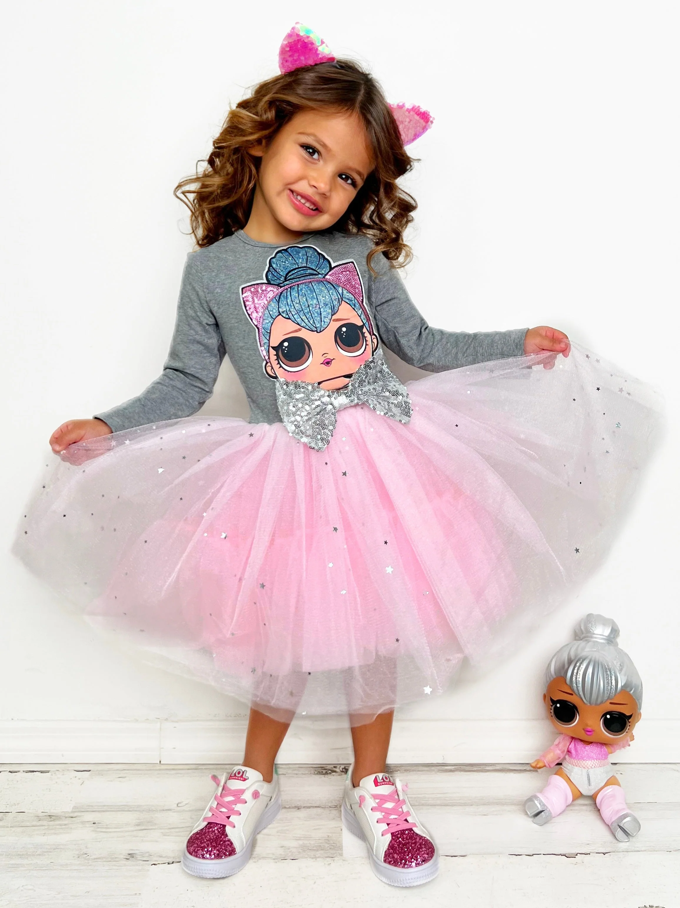 L.O.L. SURPRISE! Kitty Queen Tutu Dress - Image 4