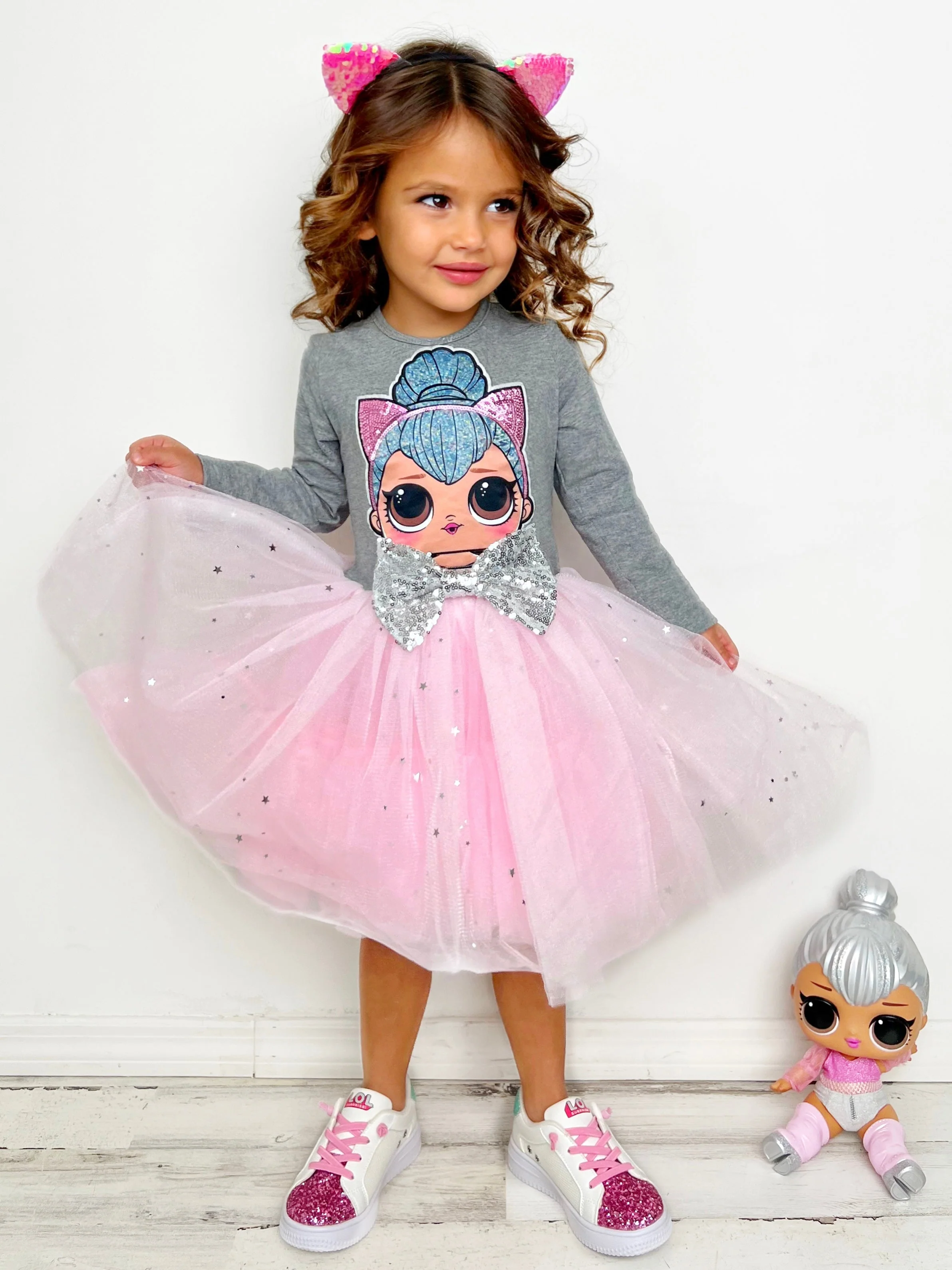 L.O.L. SURPRISE! Kitty Queen Tutu Dress - Image 6