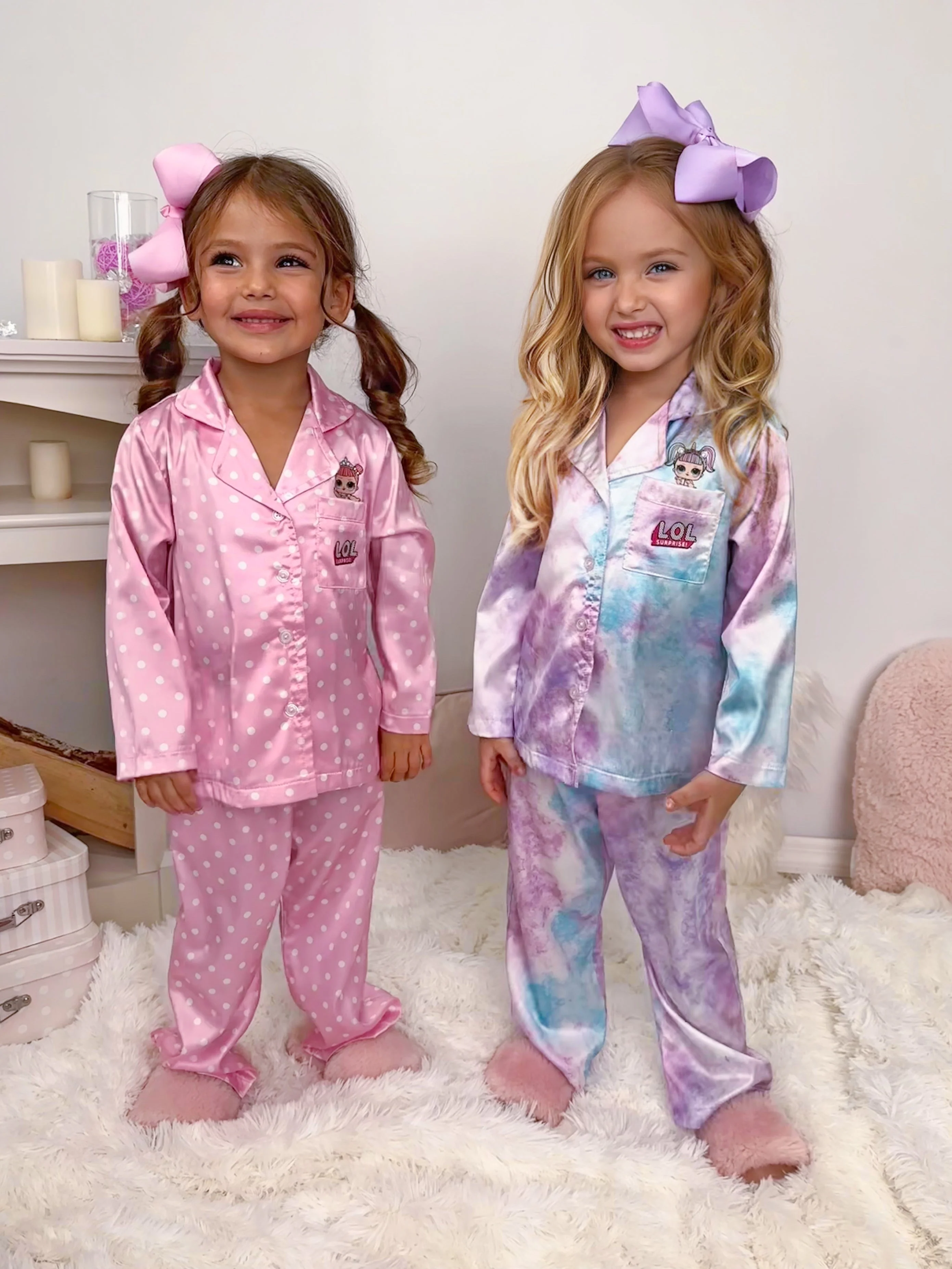 L.O.L. SURPRISE! Center Stage Silky Polka Dot Pajama Set - Image 9