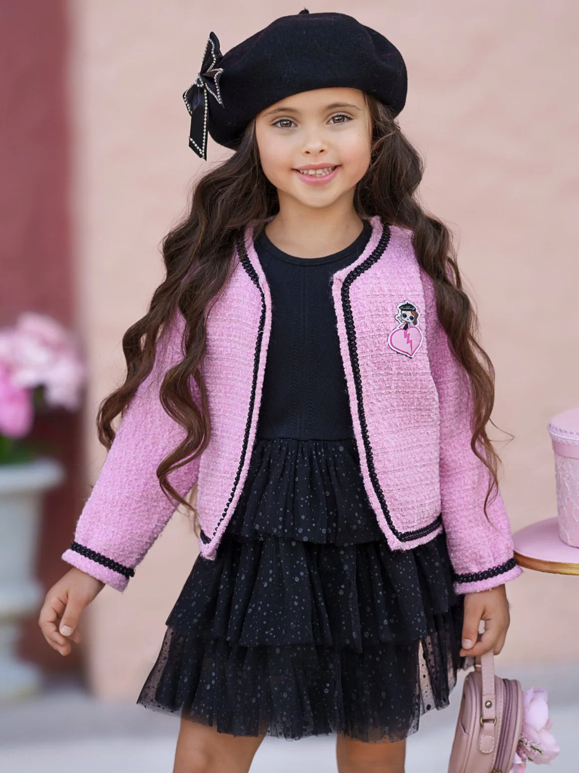 L.O.L. SURPRISE! Posh Tweed Blazer and Sequin Dress Set - Image 2