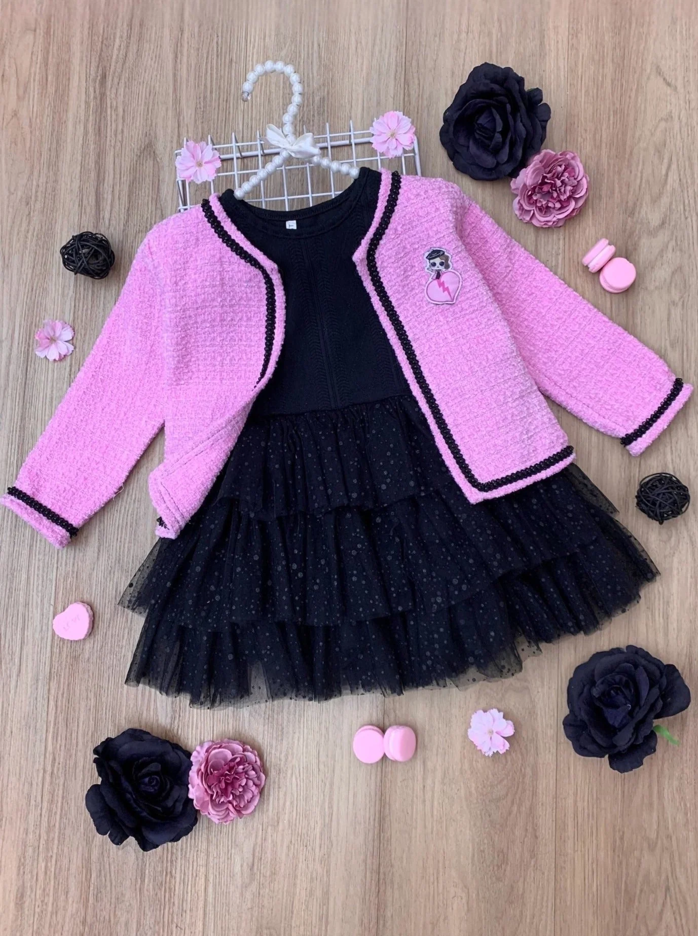 L.O.L. SURPRISE! Posh Tweed Blazer and Sequin Dress Set - Image 5