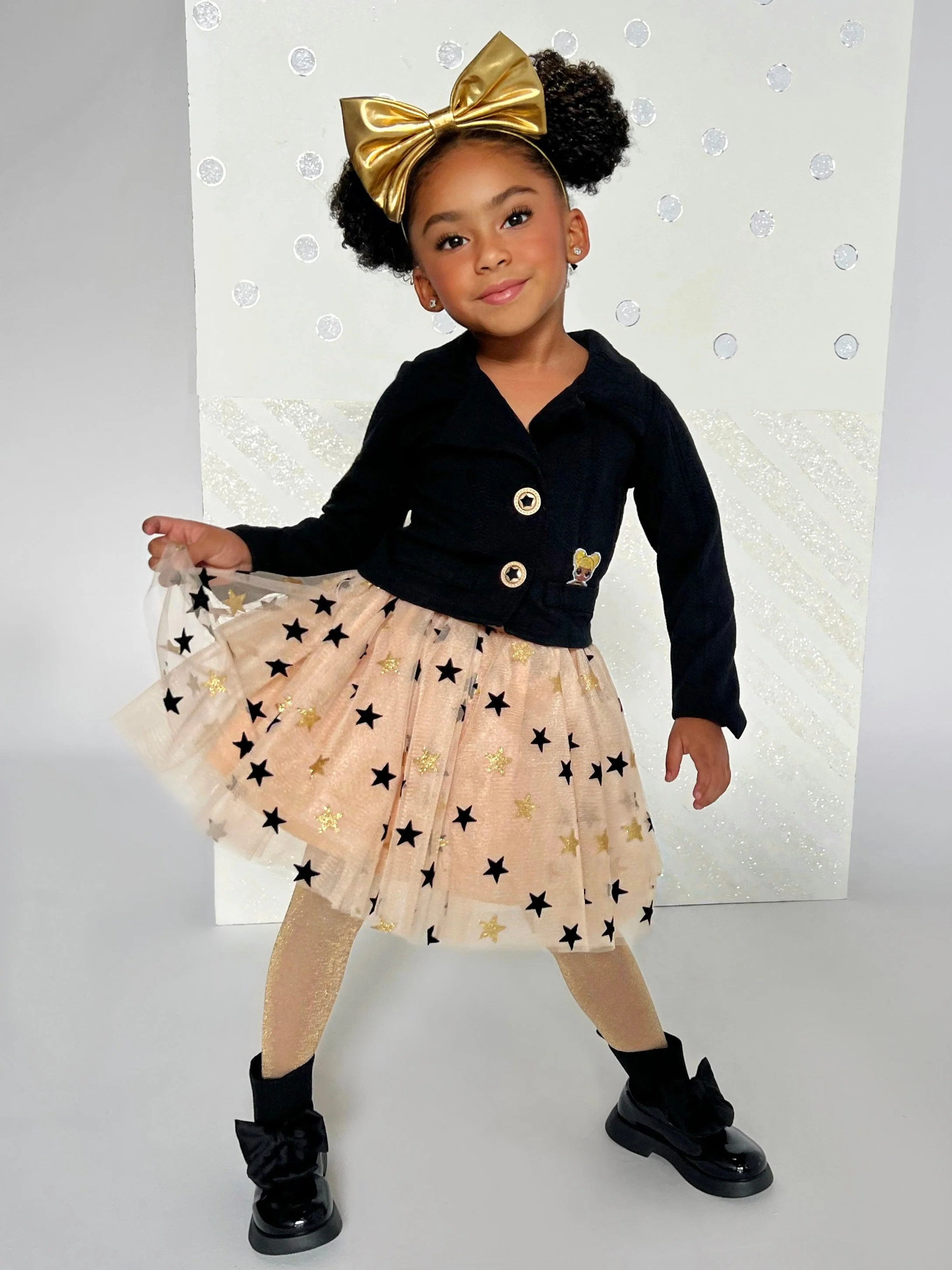 L.O.L. SURPRISE! Queen Bee Blazer and Star Tutu Skirt Set - Image 6