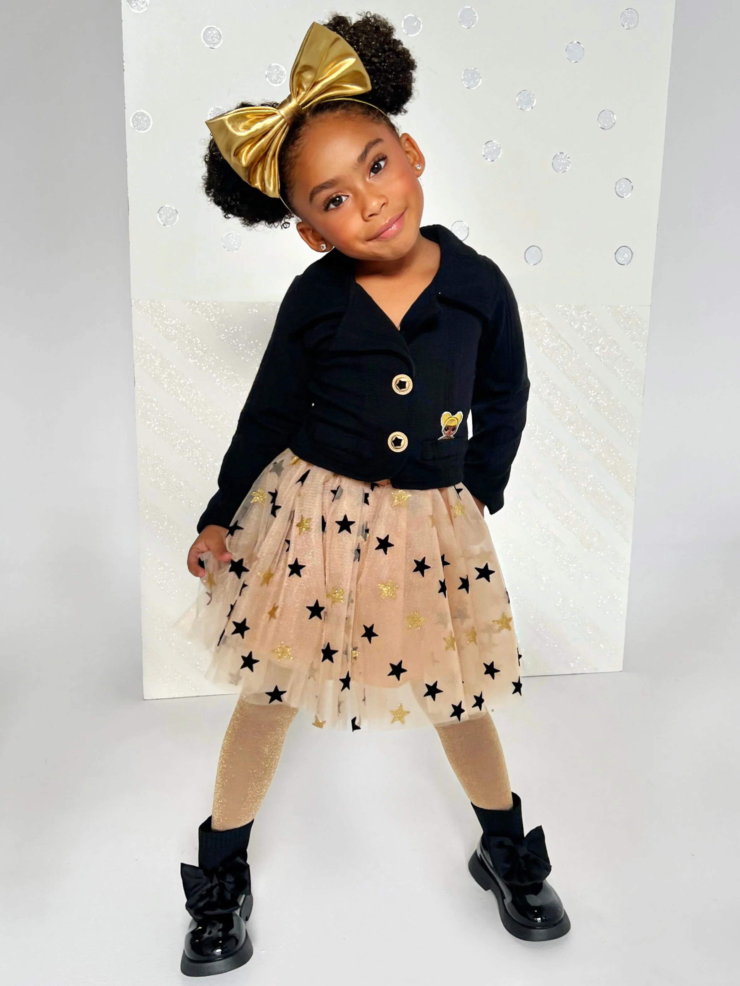 L.O.L. SURPRISE! Queen Bee Blazer and Star Tutu Skirt Set - Image 7