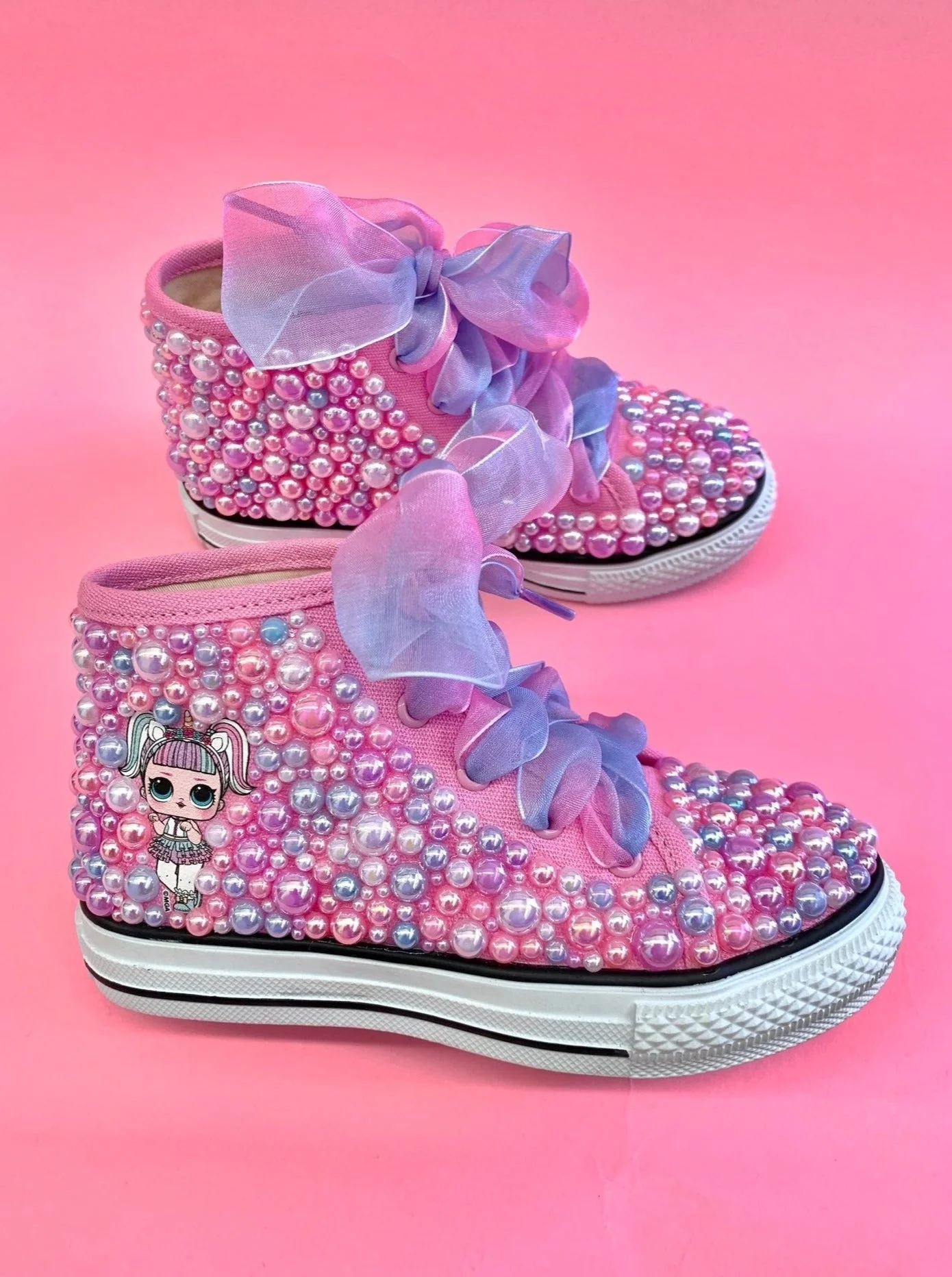 L.O.L. SURPRISE! Unicorn Beaded Sneakers - Image 4