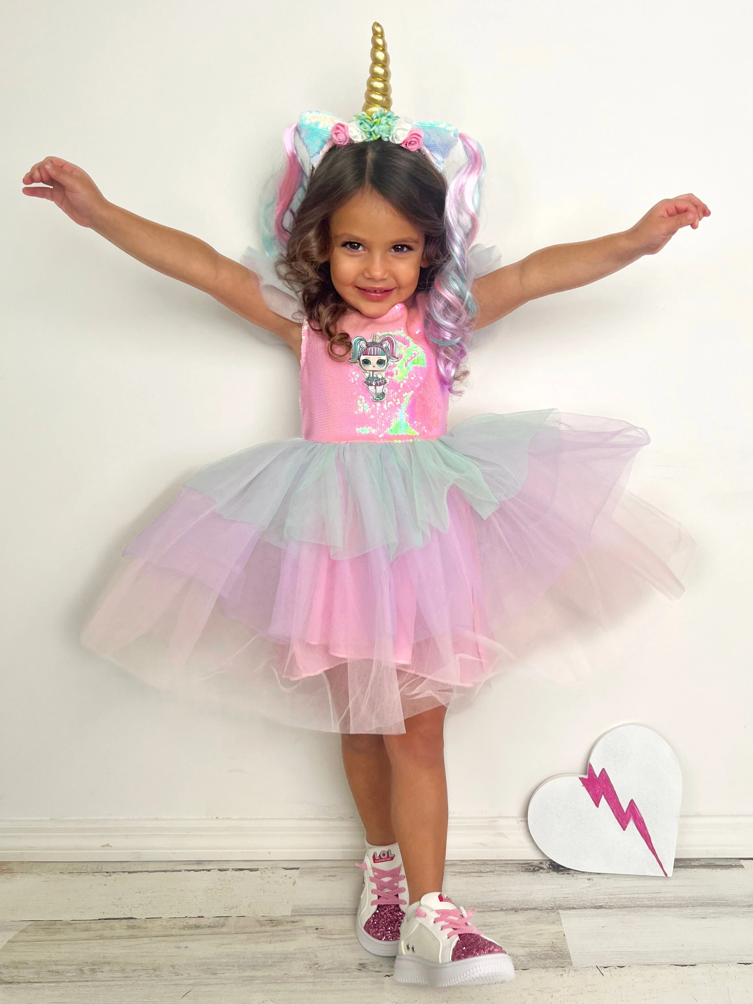 L.O.L. SURPRISE! Unicorn Sparkle Tutu Dress - Image 11