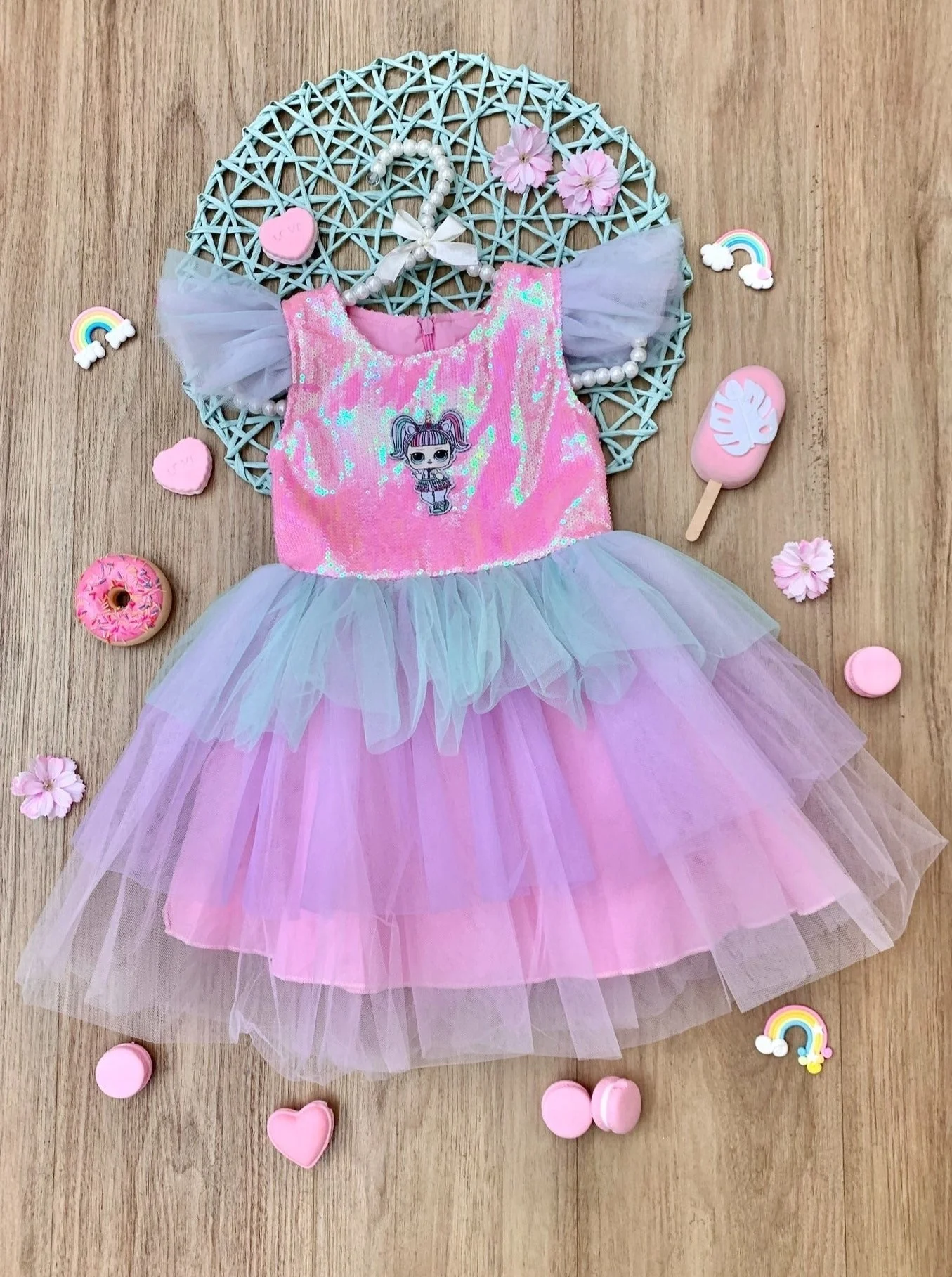 L.O.L. SURPRISE! Unicorn Sparkle Tutu Dress - Image 2