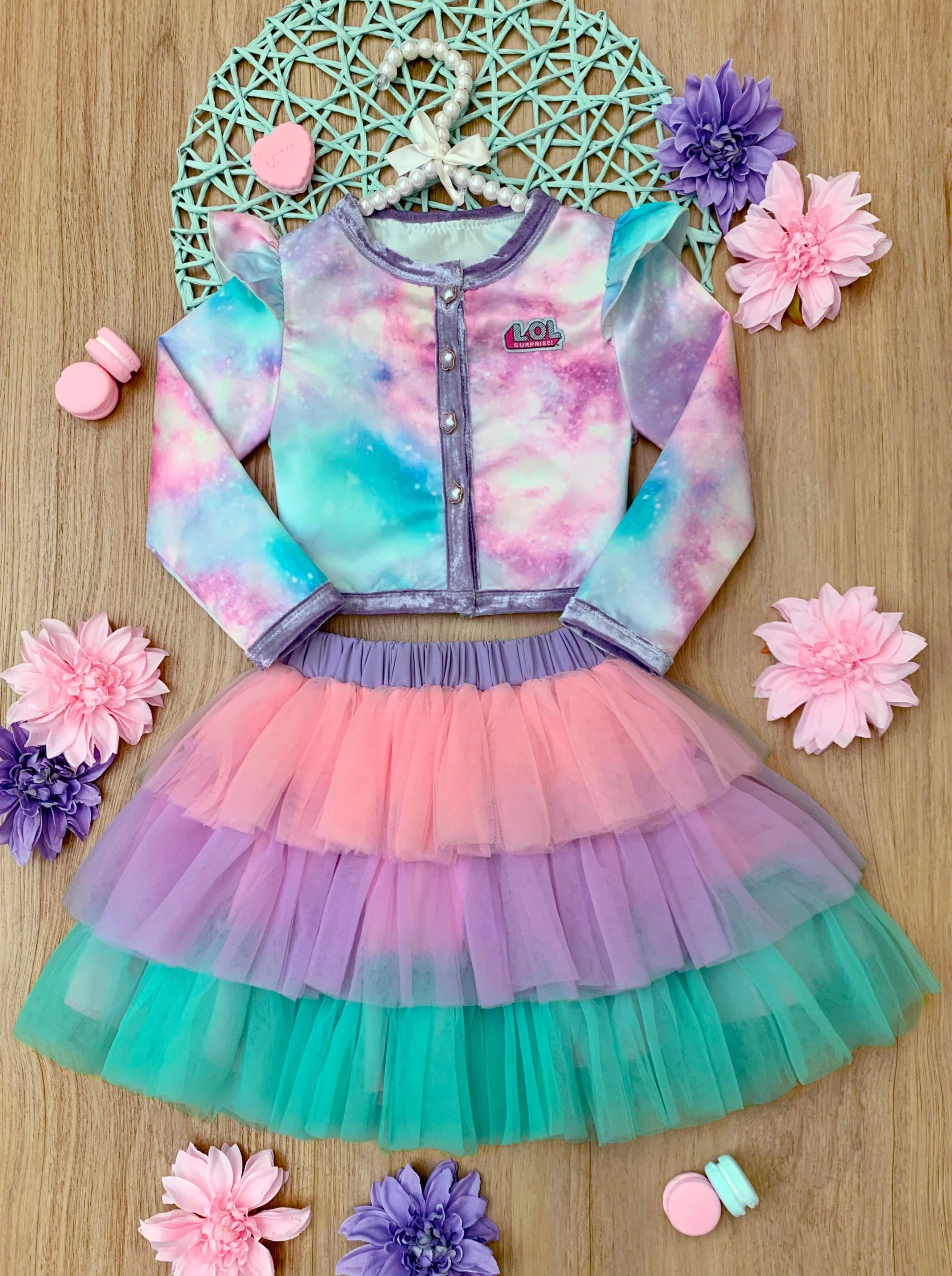 L.O.L. SURPRISE! Unicorn Tutu Skirt Set - Image 3