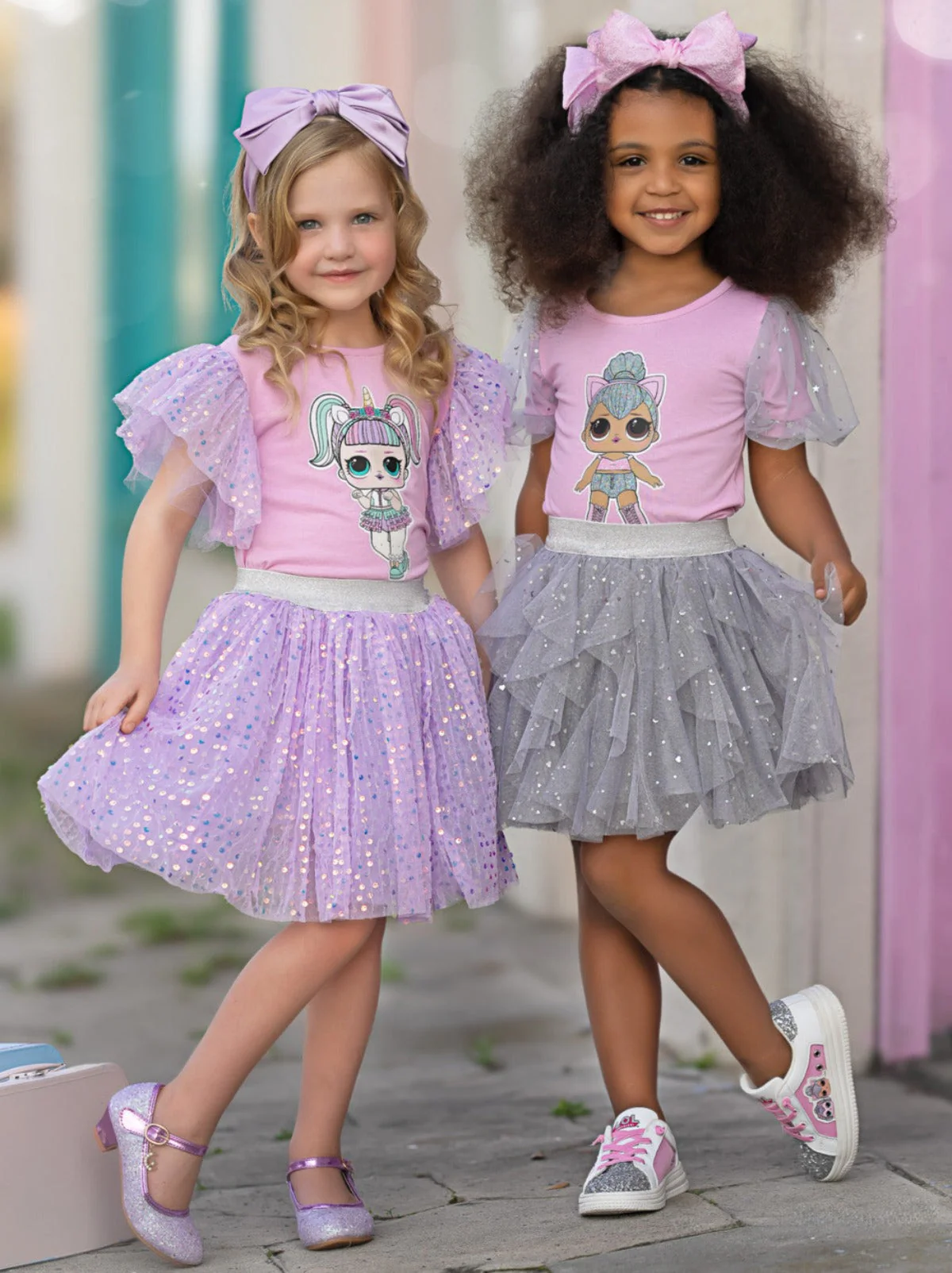 L.O.L. SURPRISE! Unicorn Shimmer Tulle Skirt Set - Image 4