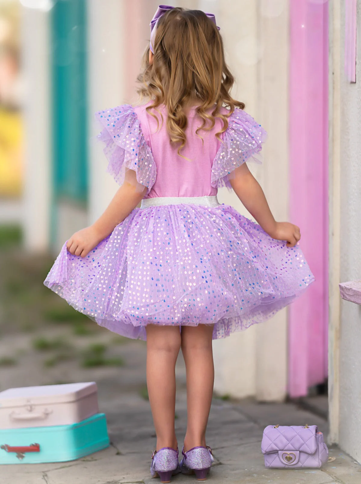 L.O.L. SURPRISE! Unicorn Shimmer Tulle Skirt Set - Image 5