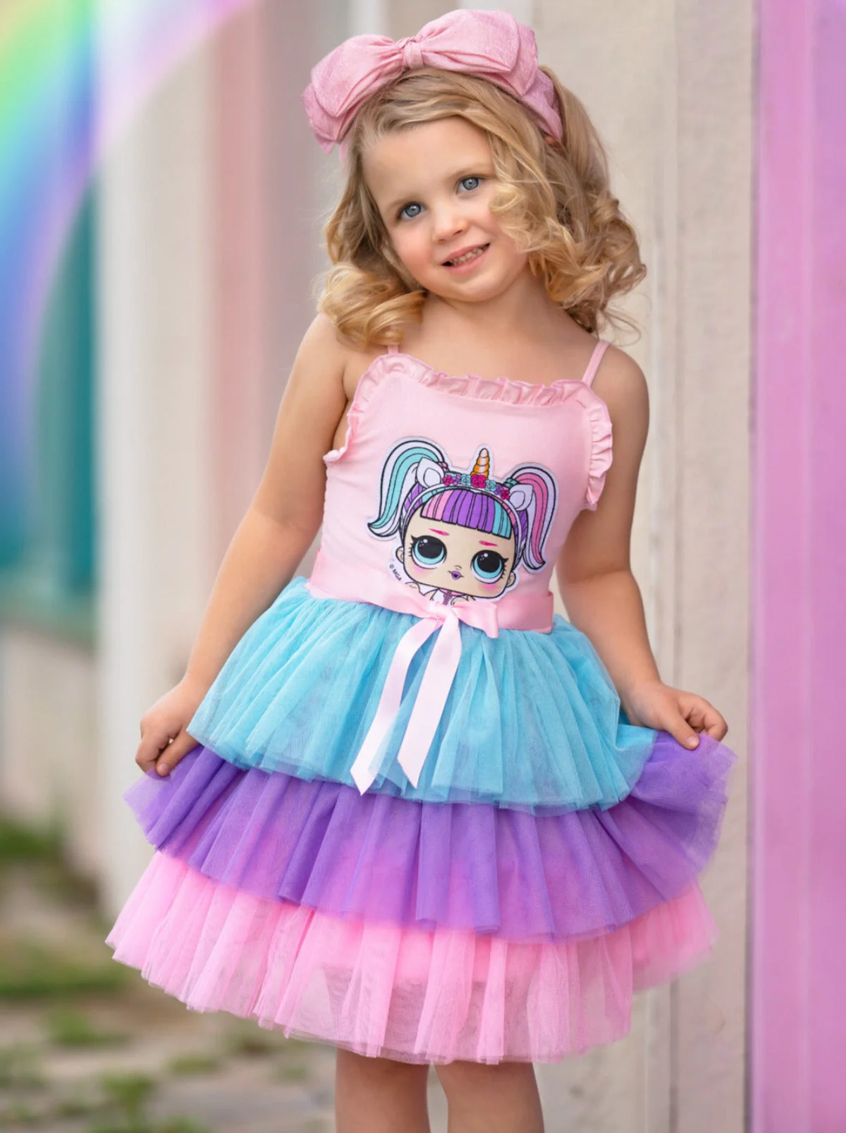 L.O.L. SURPRISE! Unicorn Casual Tutu Dress - Image 2