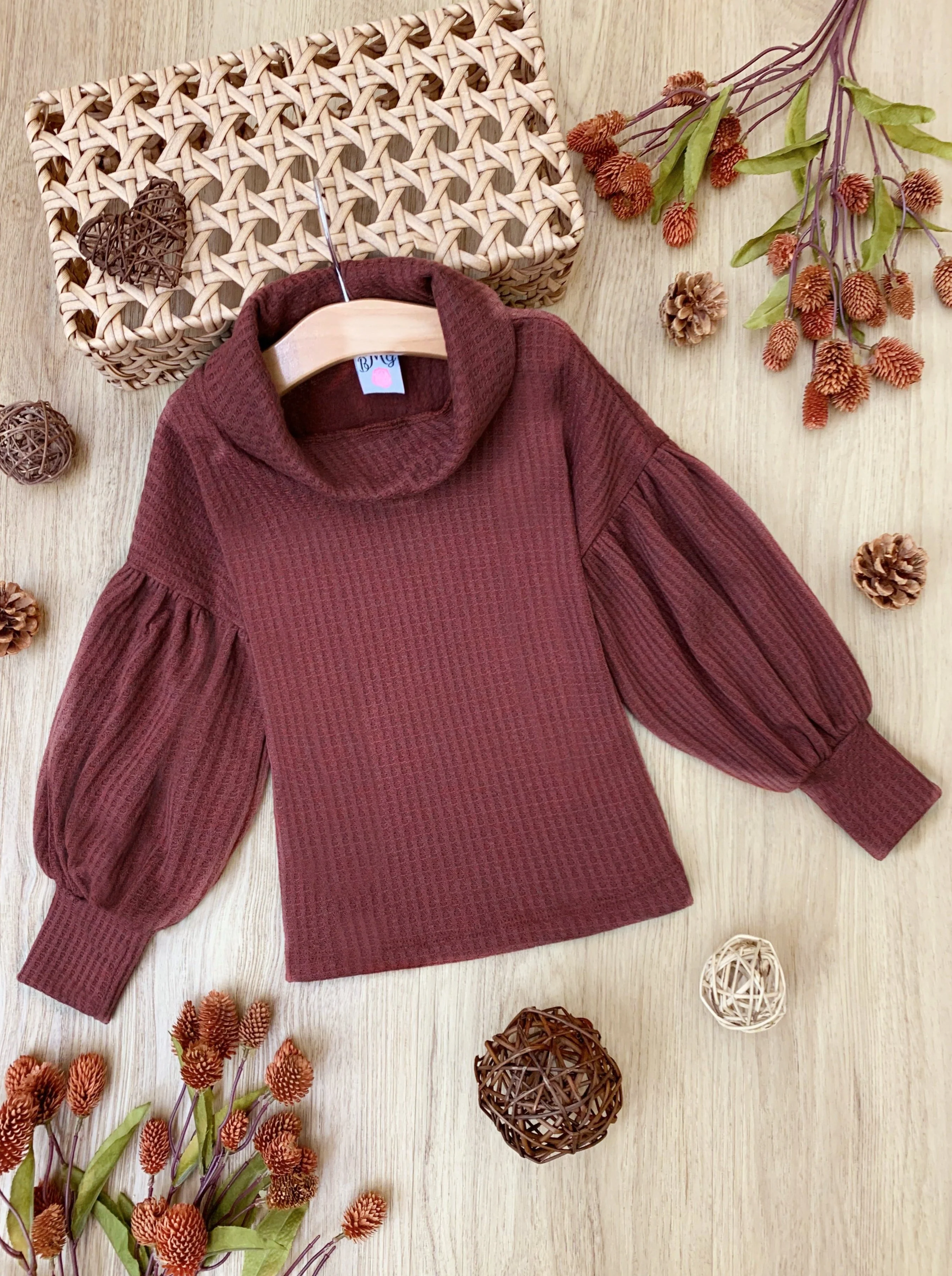 Mommy And Me Autumn Joy Turtleneck Sweater - Image 8