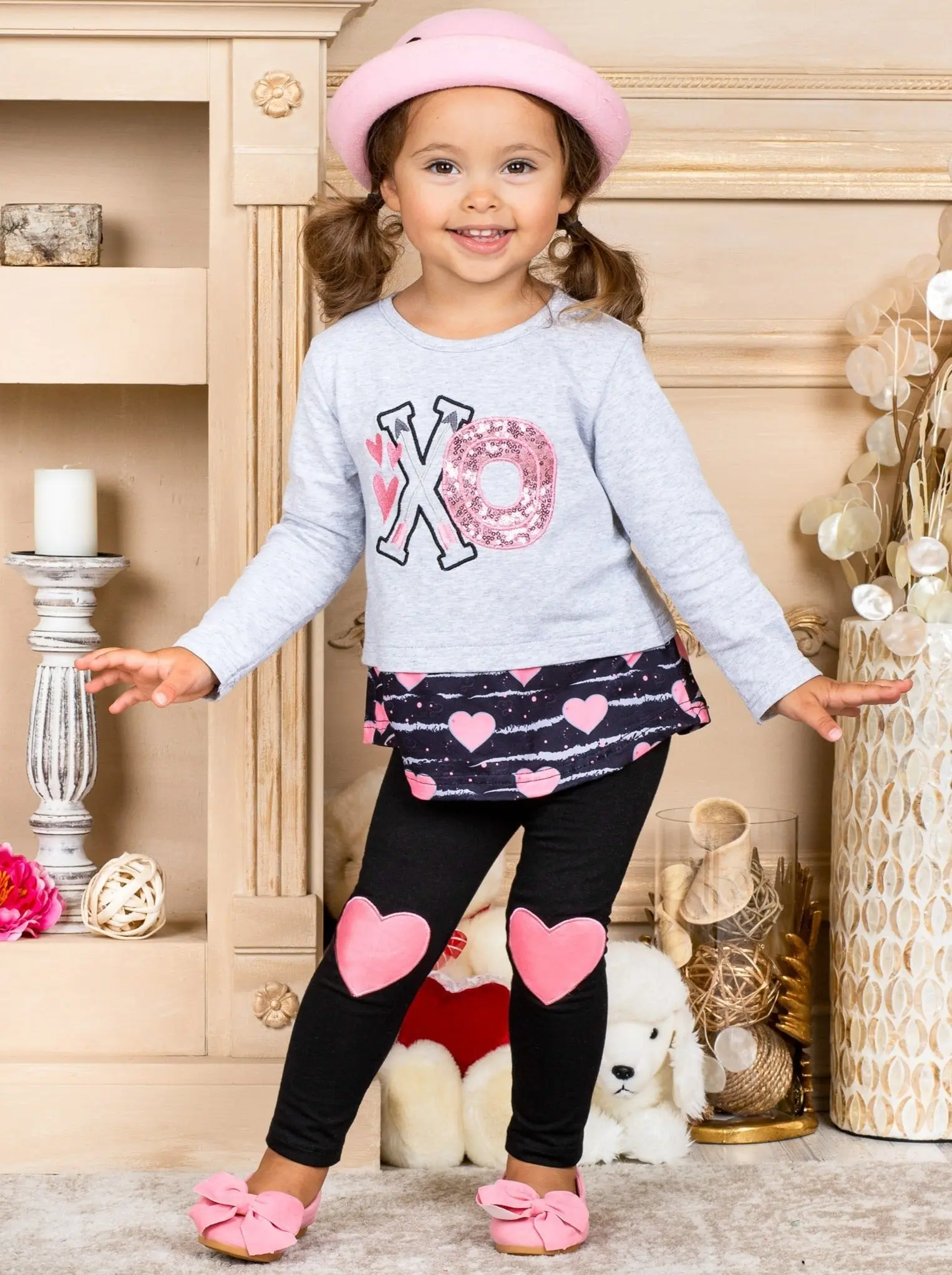 XO Sparkle Legging Set - Image 2