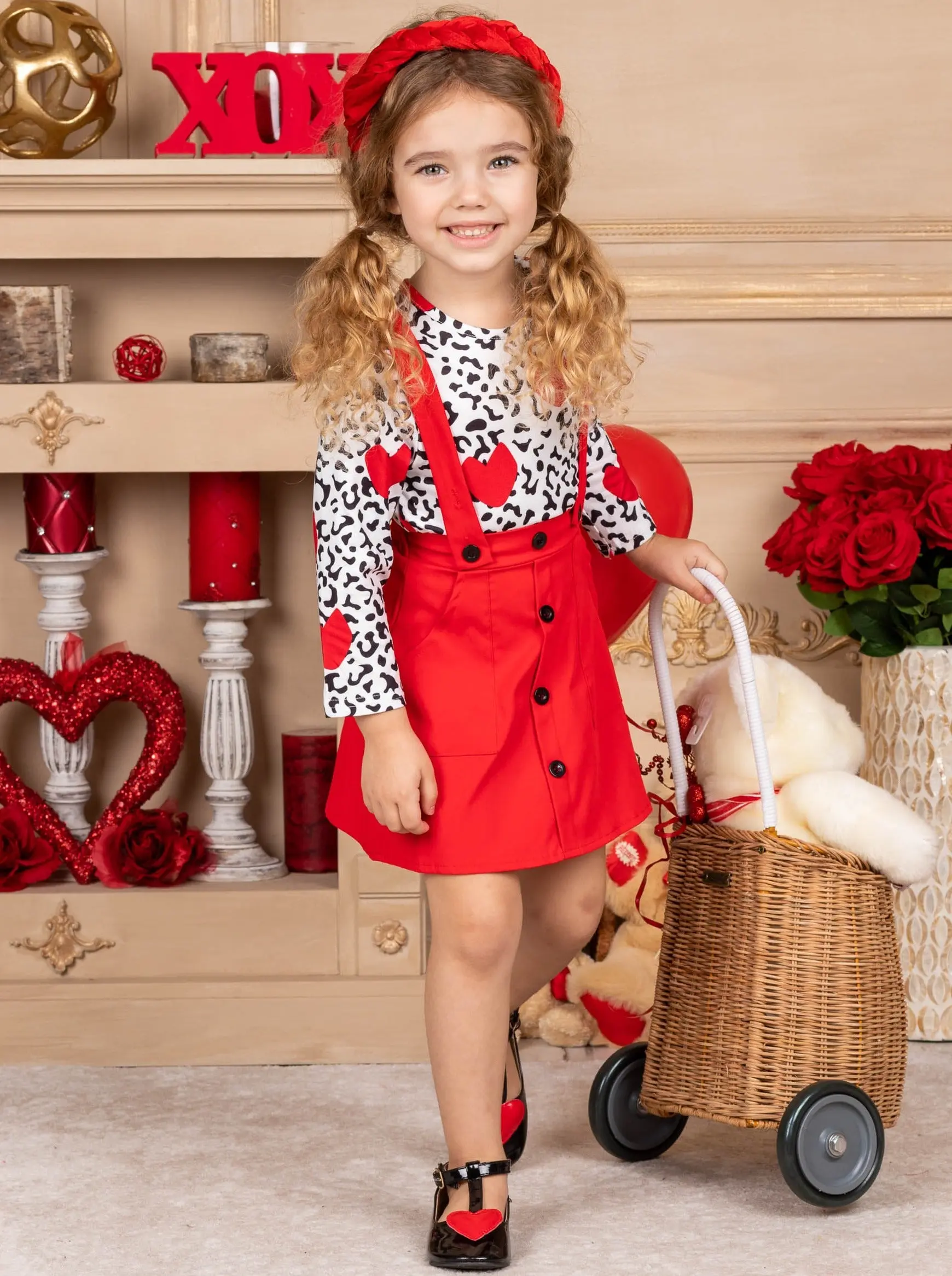 So Much Love Suspender Skirt Set - Image 2