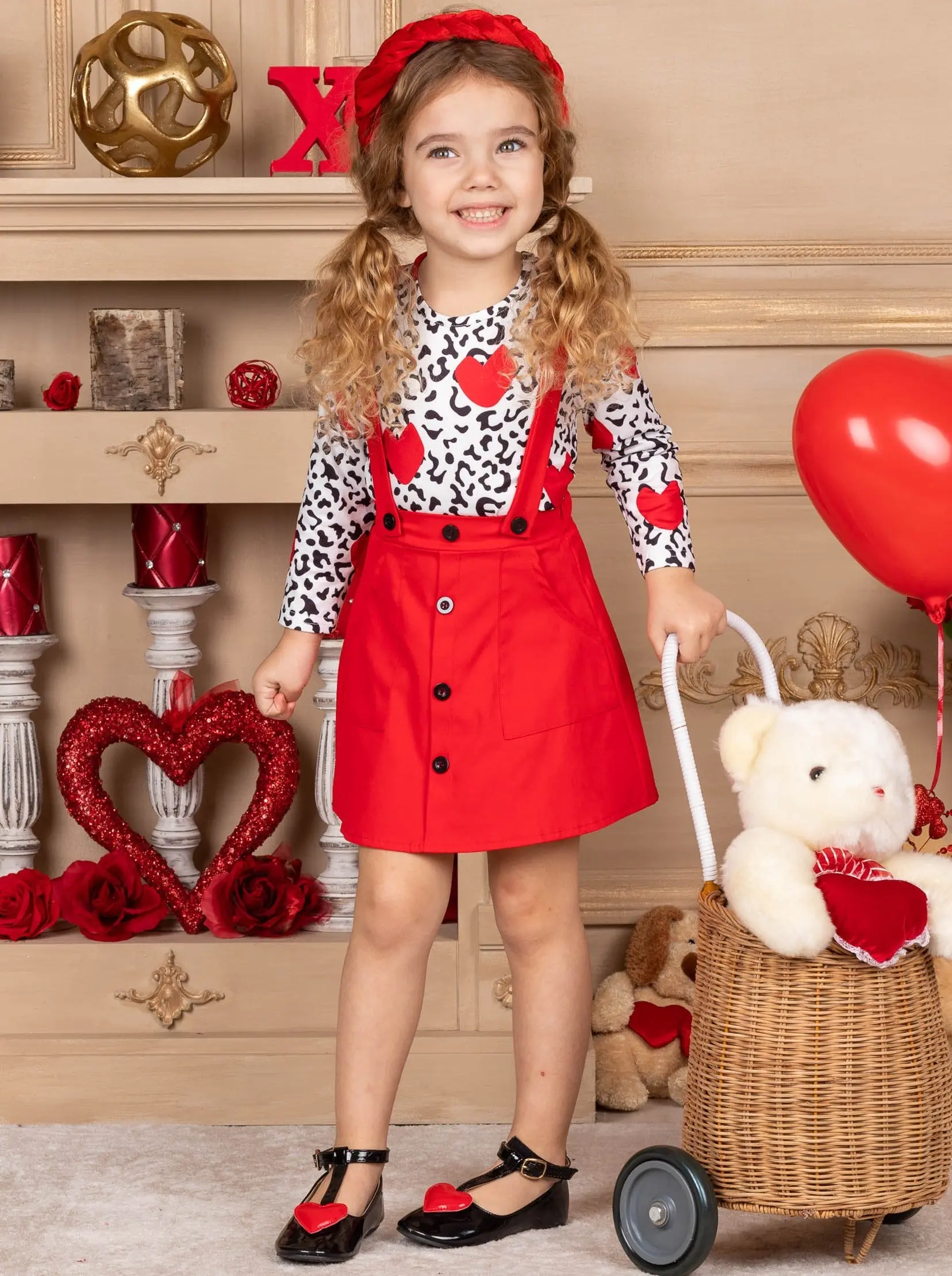 So Much Love Suspender Skirt Set - Image 5