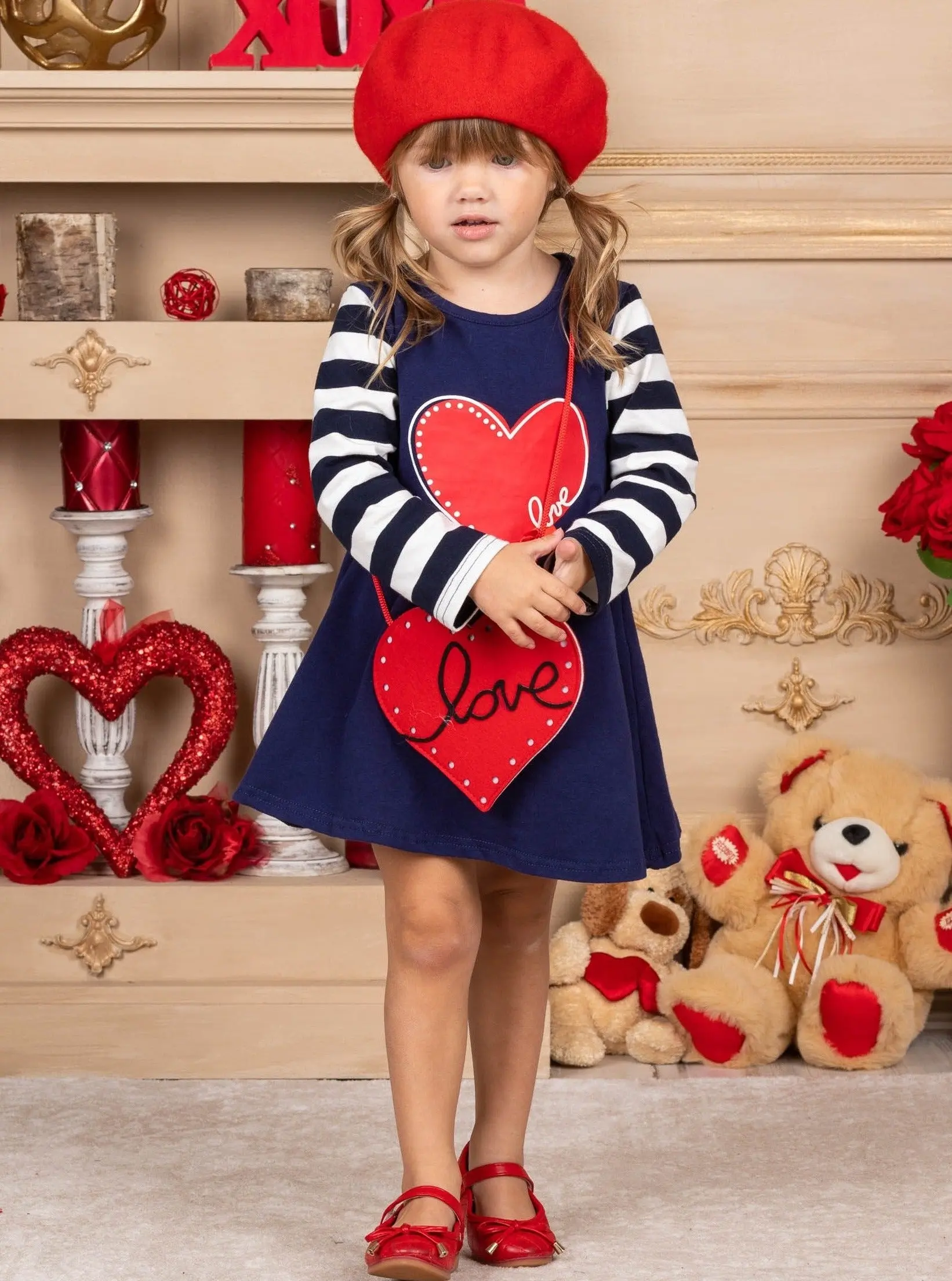 City of Love Dress and Purse Set - Image 3