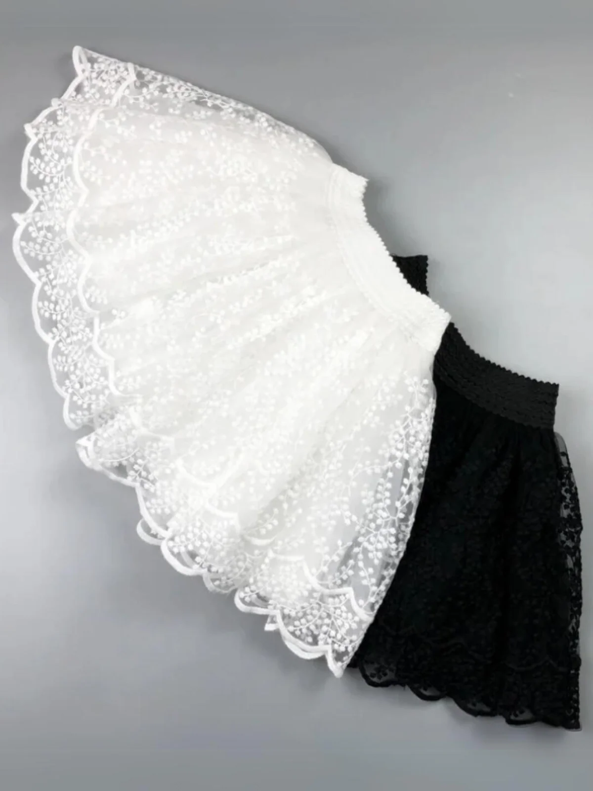 Girls Lovely Lace Tutu Skirt - Image 2