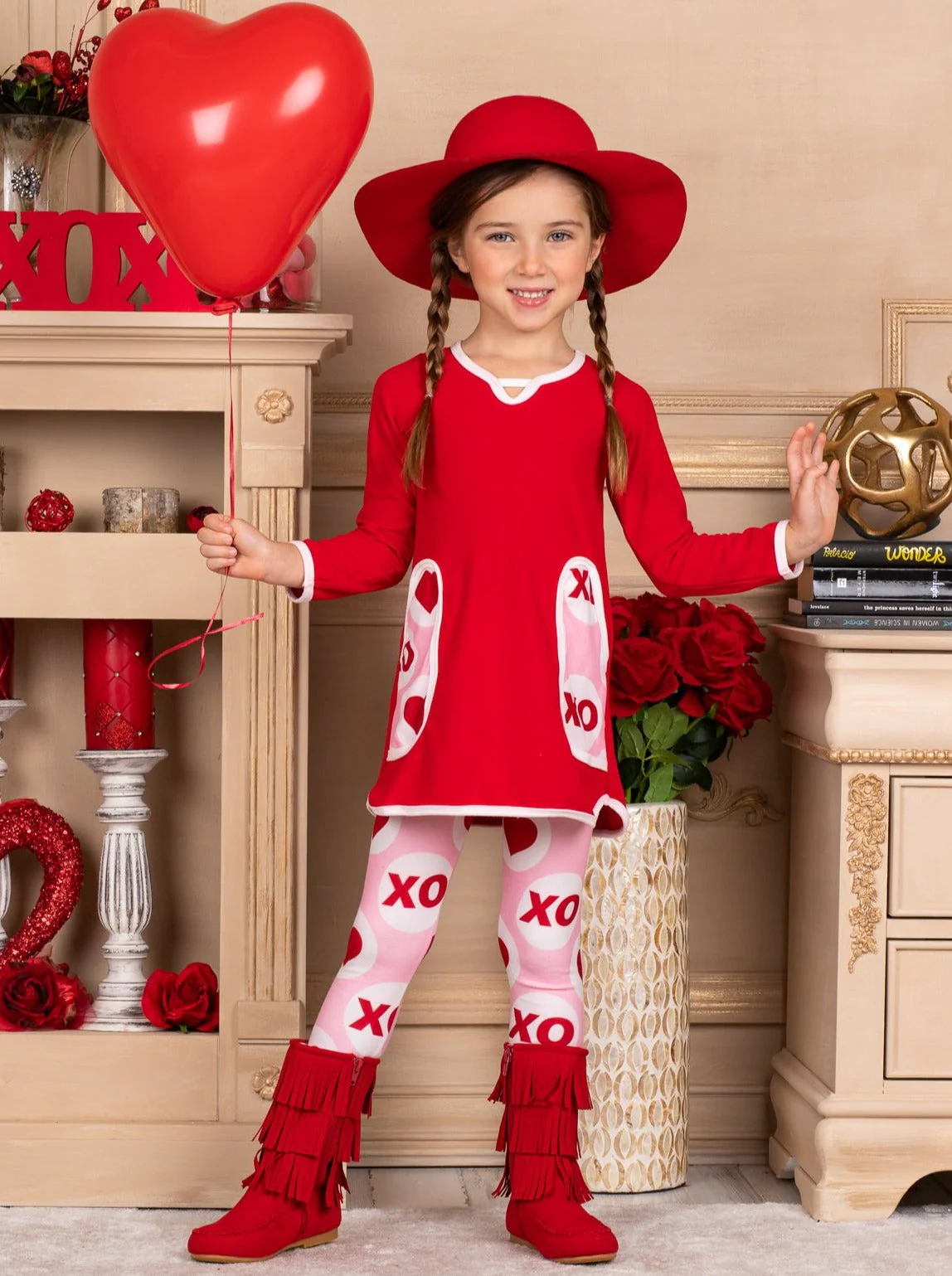 Little Miss Cupid Legging Set - Image 2
