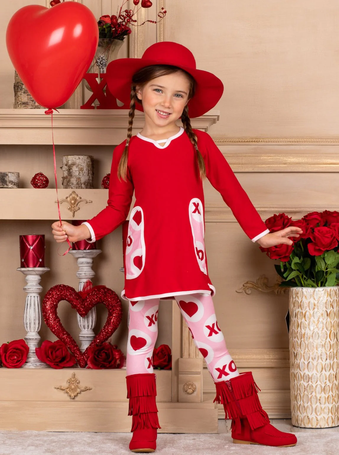 Little Miss Cupid Legging Set - Image 3