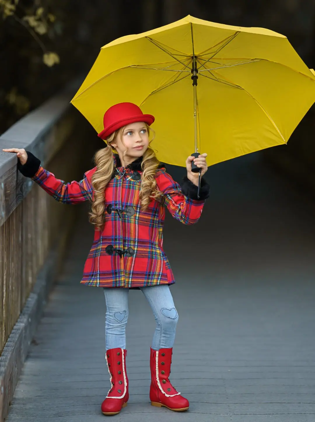 Bundled Up Love Plaid Hoodie Coat - Image 2