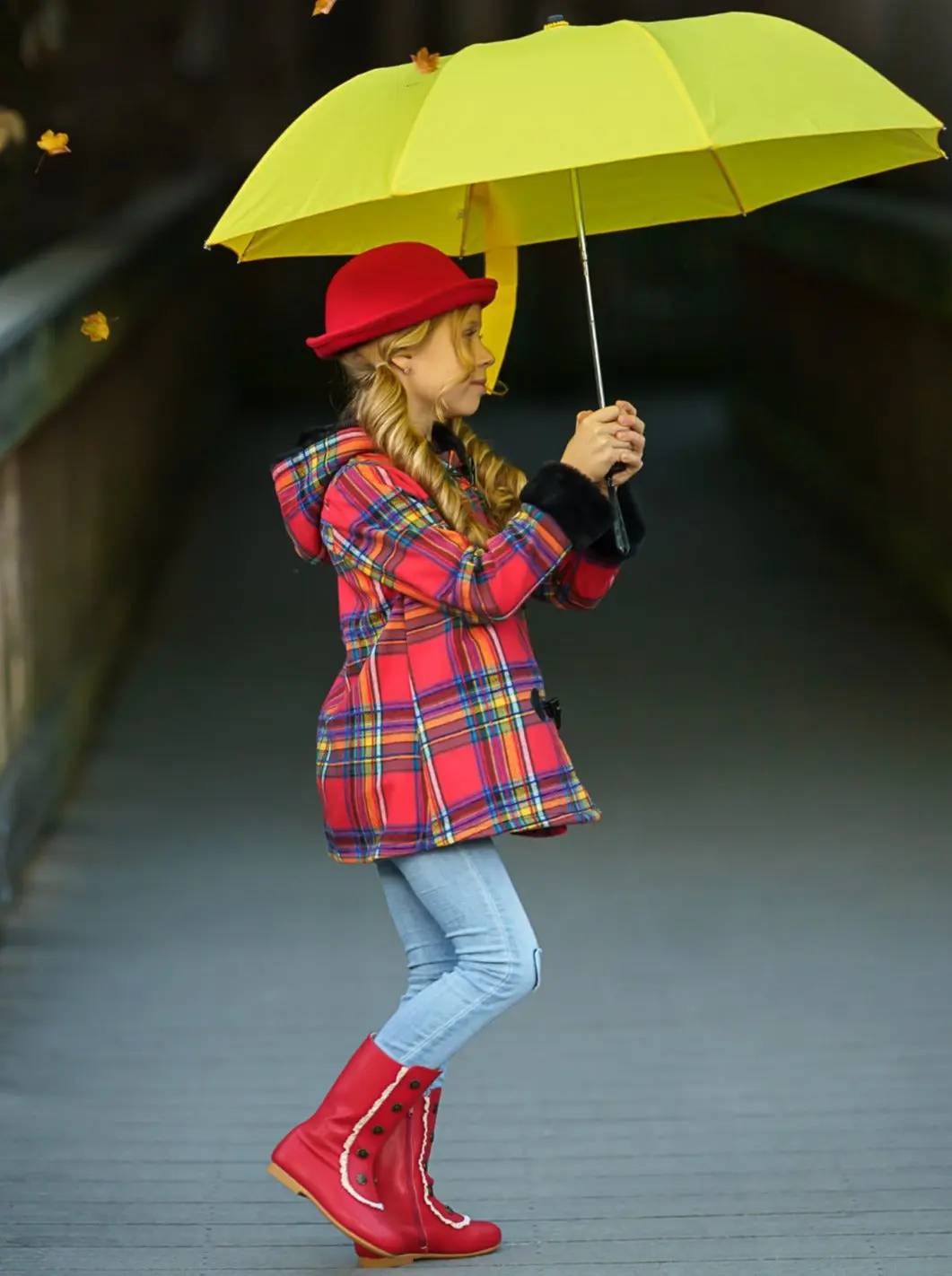 Bundled Up Love Plaid Hoodie Coat - Image 5