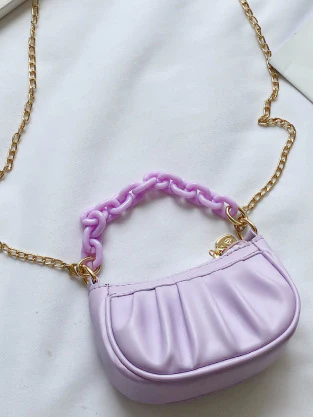 Girls Mini-Me Clutch Crossbody Handbag - Image 3