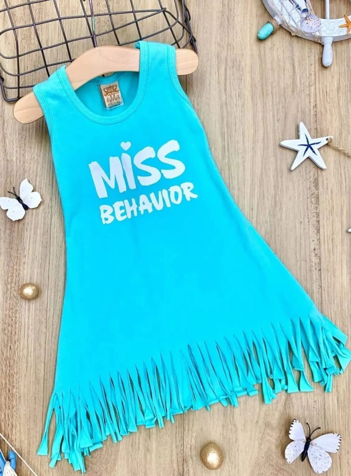 Miss Behavior Fringe Dress - Image 4