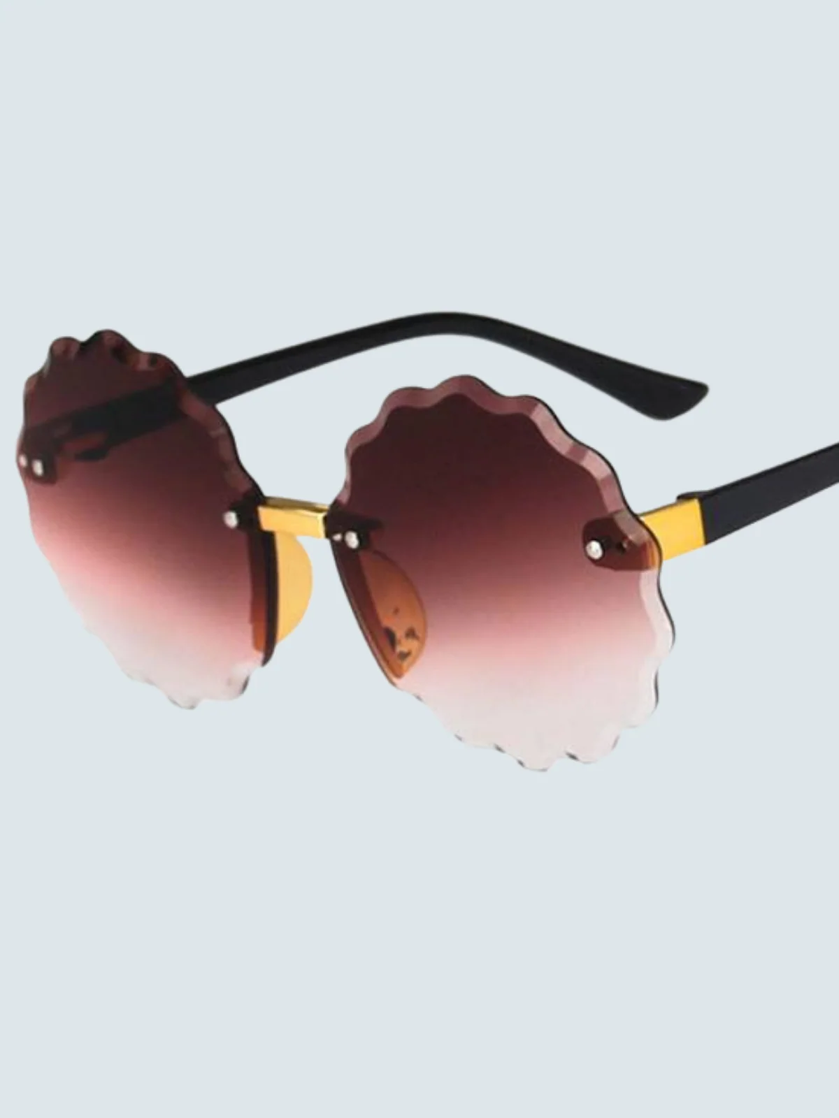 Girls Mirror Mirror Round Sunglasses - Image 5