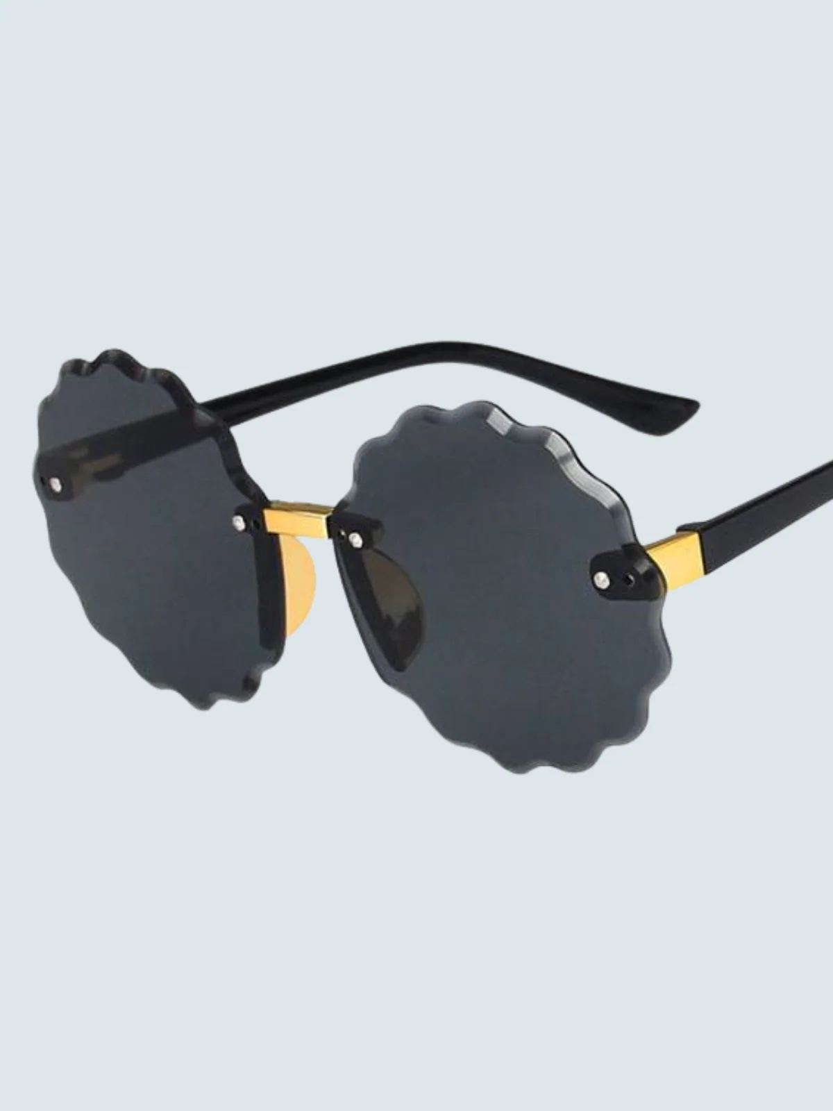 Girls Mirror Mirror Round Sunglasses - Image 6