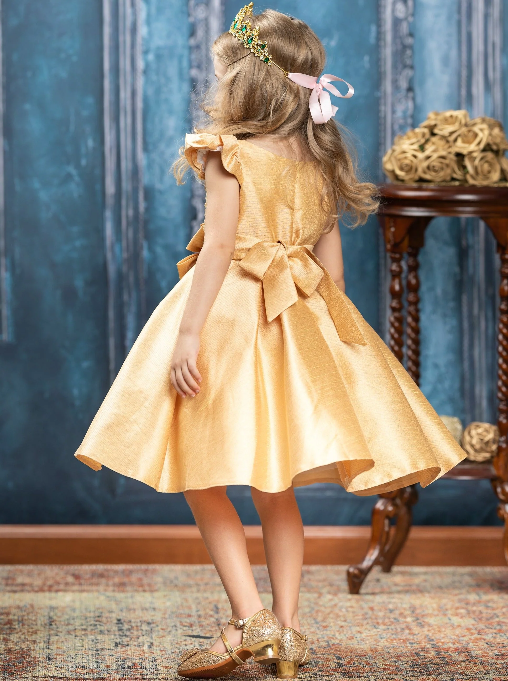 Precious Darling Embroidered Princess Dress - Image 13