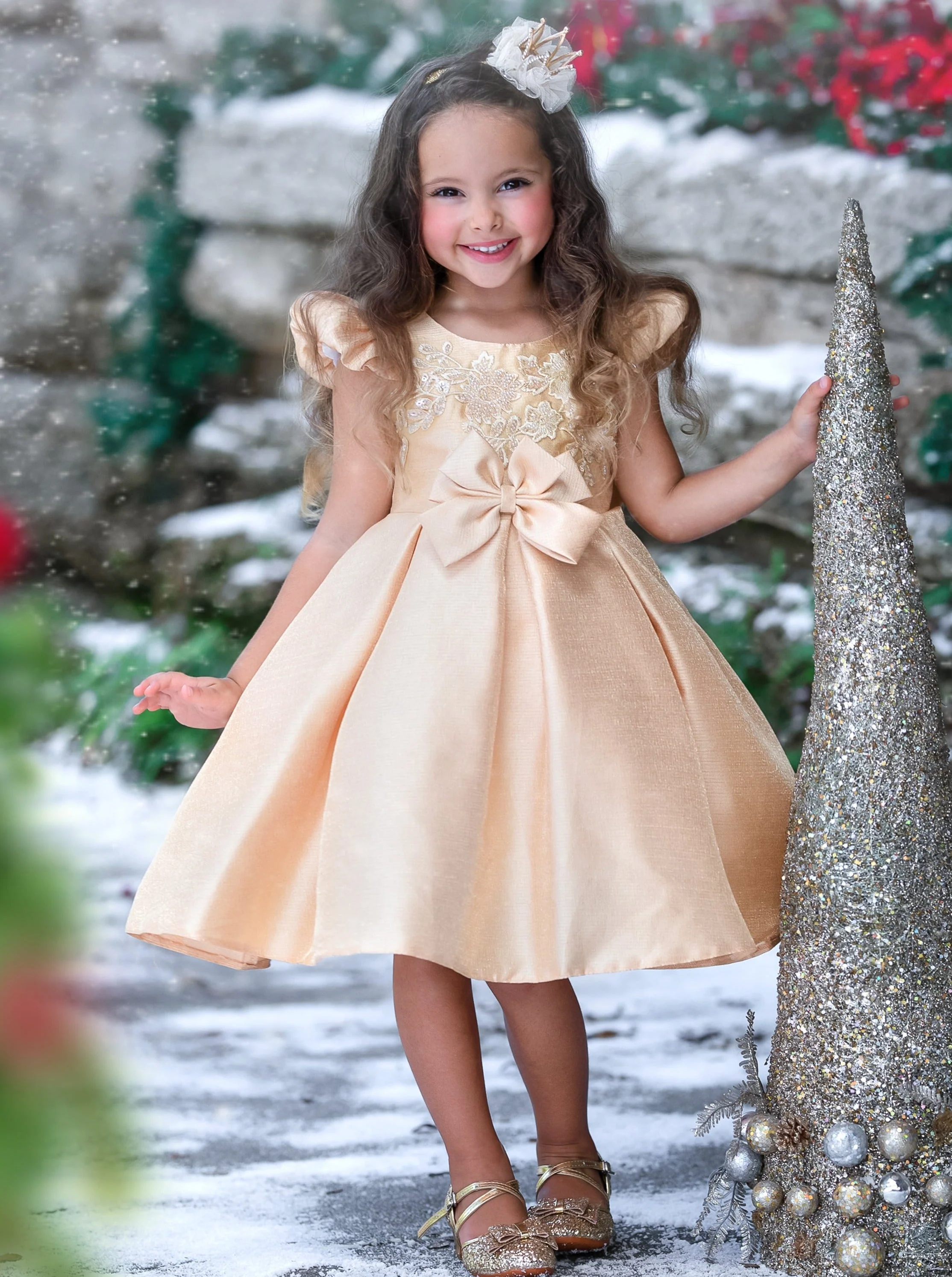Precious Darling Embroidered Princess Dress - Image 2