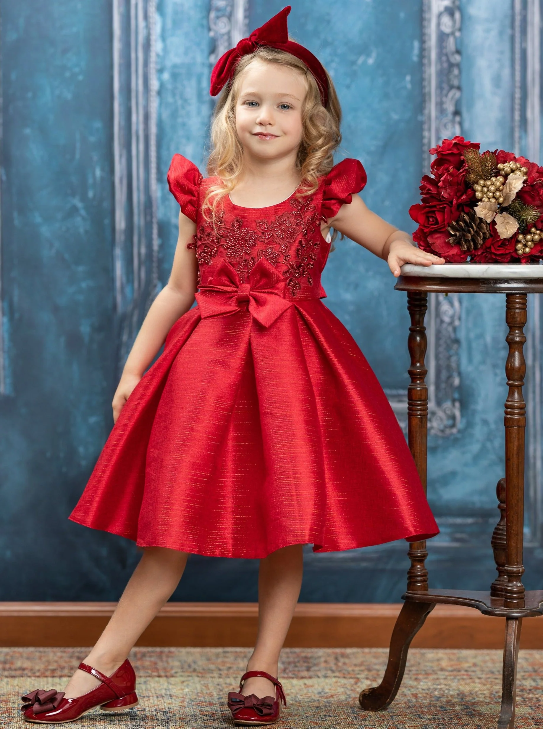 Precious Darling Embroidered Princess Dress - Image 3