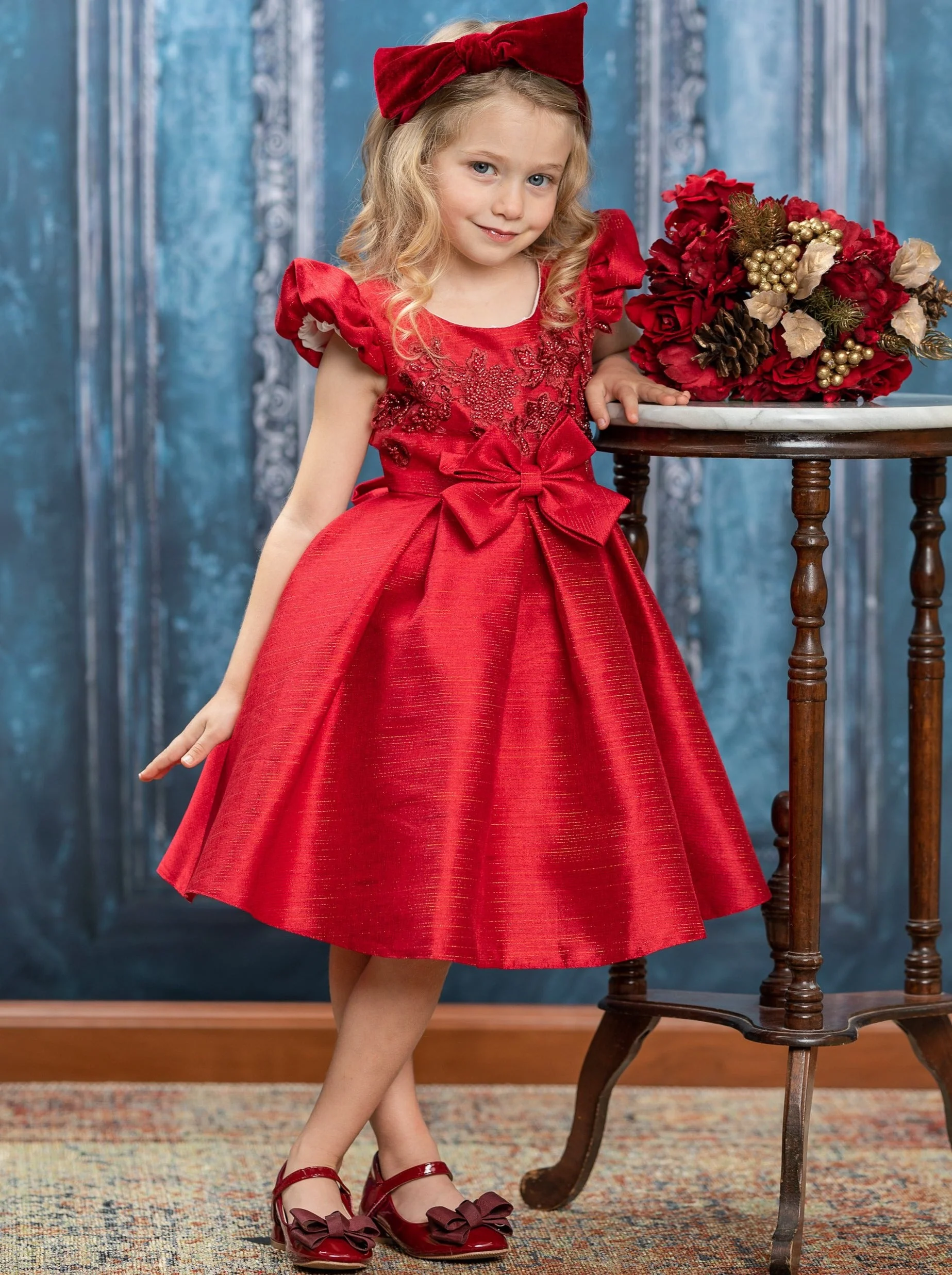 Precious Darling Embroidered Princess Dress - Image 4